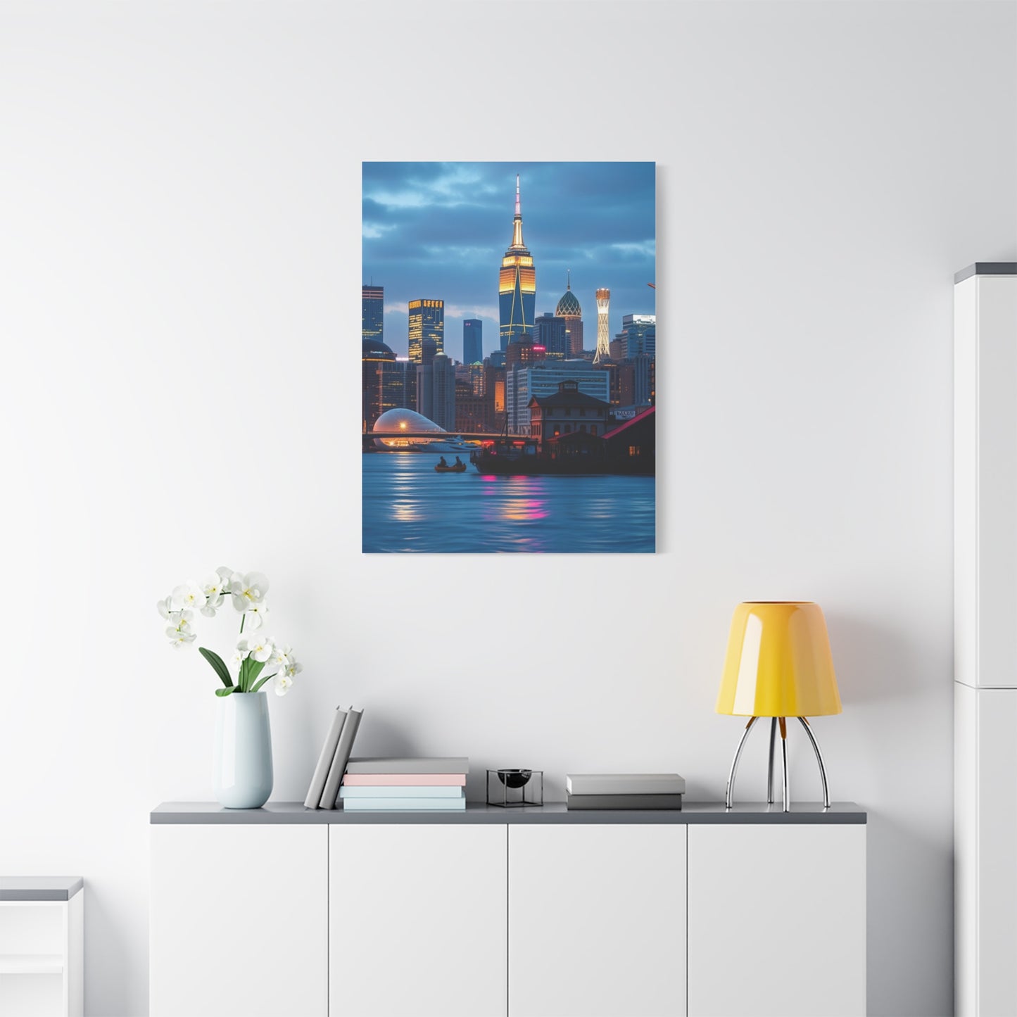 Elite City Skylines Art Vision Wall Art & Canvas Print