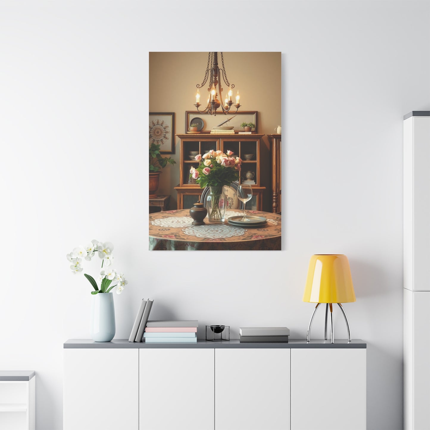 French Country Decor Art Luxury Canvas Wall Art & Canvas Print