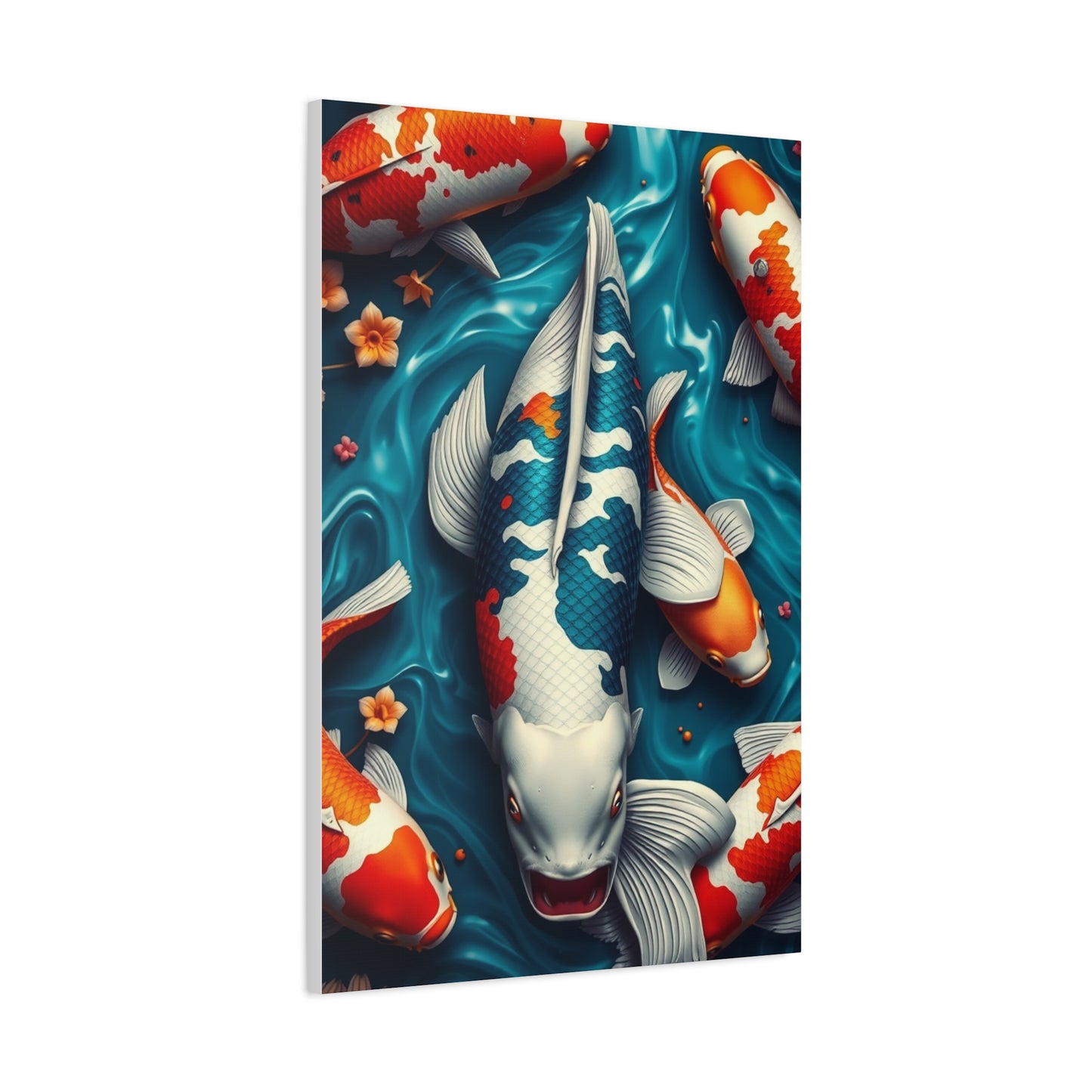 Koi Fish Art Refined Canvas Wall Art & Canvas Print