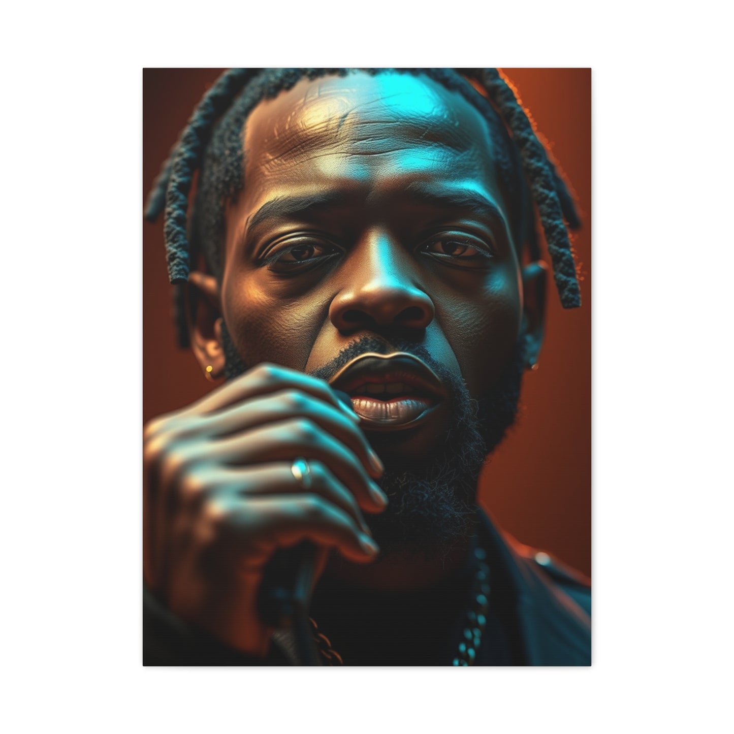 Masterpiece R&B, Soul Music Art Vision Wall Art & Canvas Print