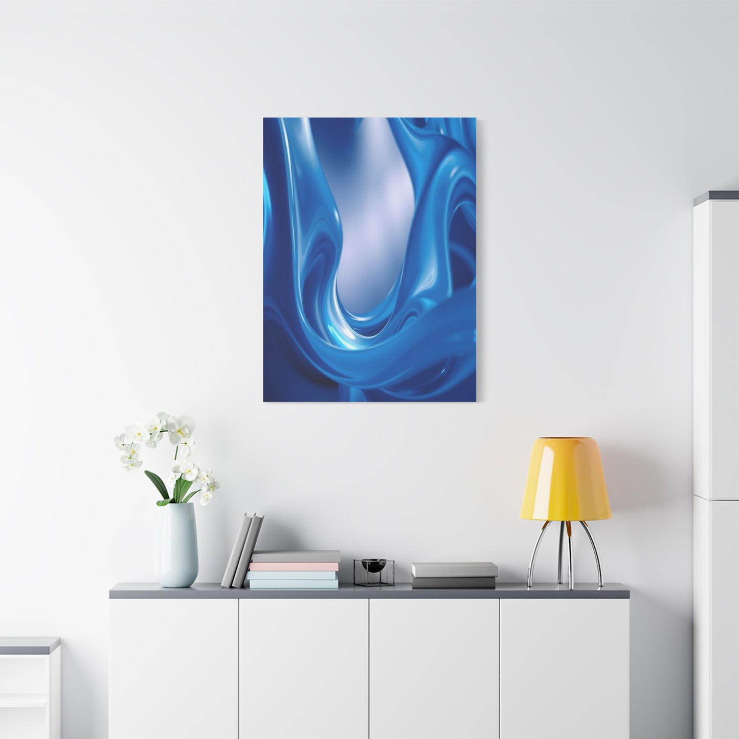 Blue Music Art Luxury Canvas Wall Art & Canvas Print