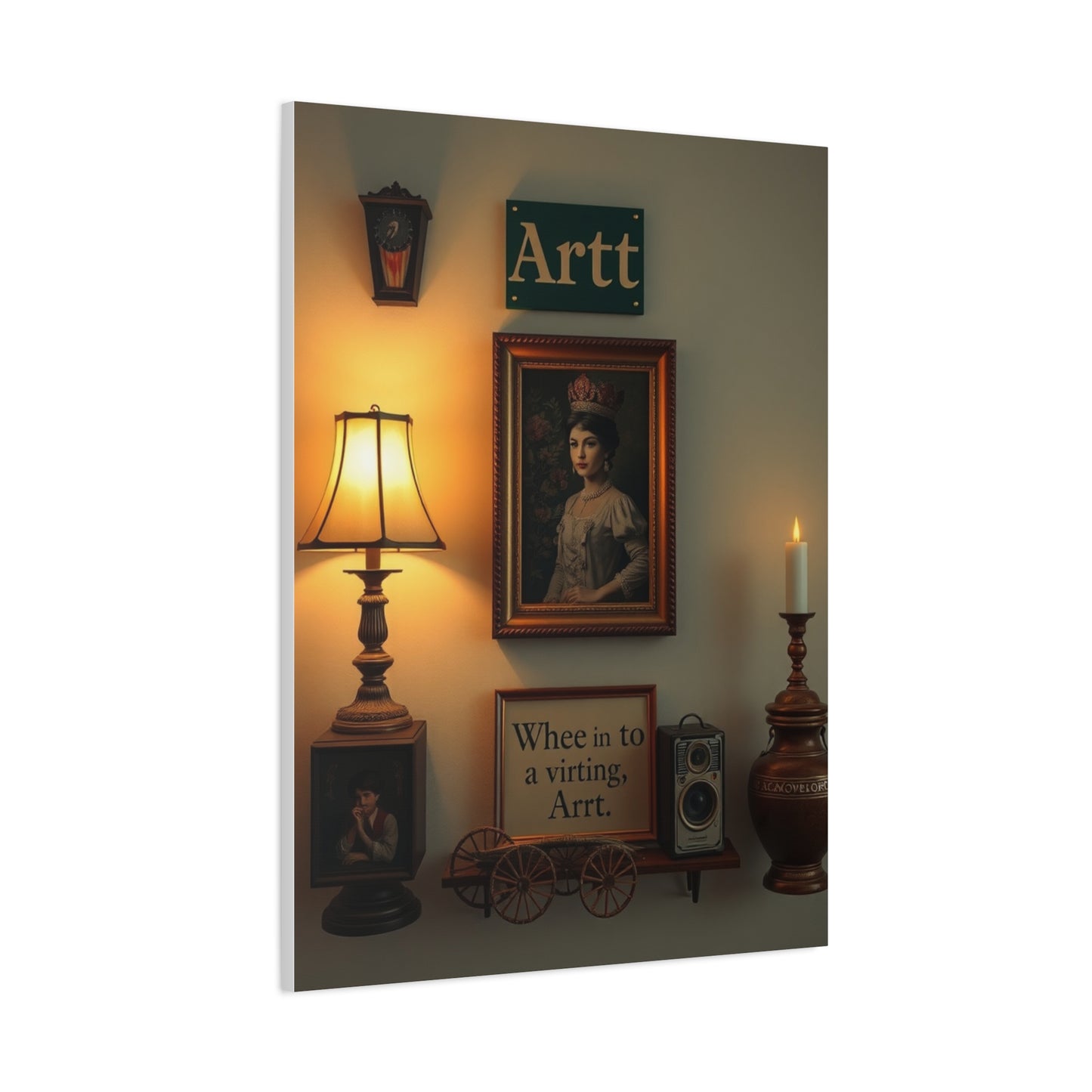 Nostalgic Harmony Canvas Wall Art & Canvas Print