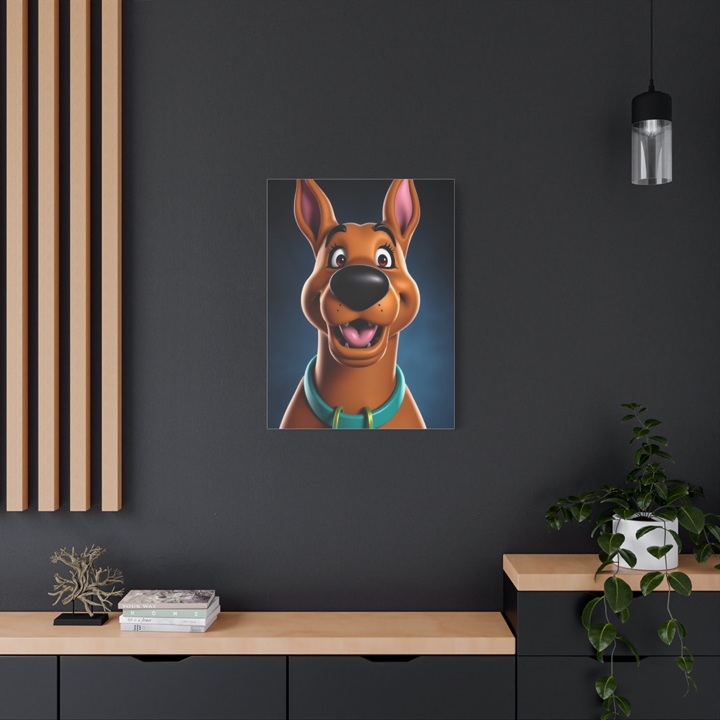 Elite Scooby-Doo (TV Series) Characters Art Vision Wall Art & Canvas Print