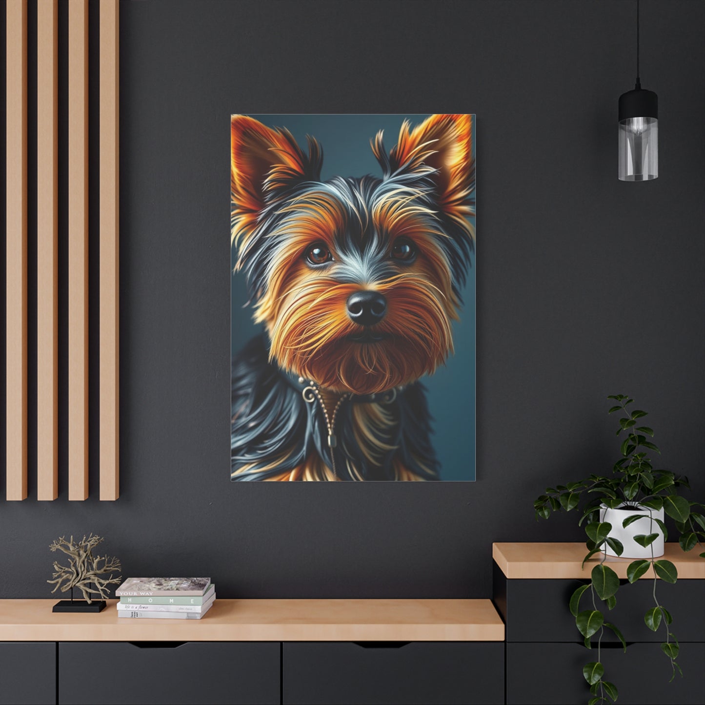 Masterpiece Yorkshire Terrier Art Vision Wall Art & Canvas Print