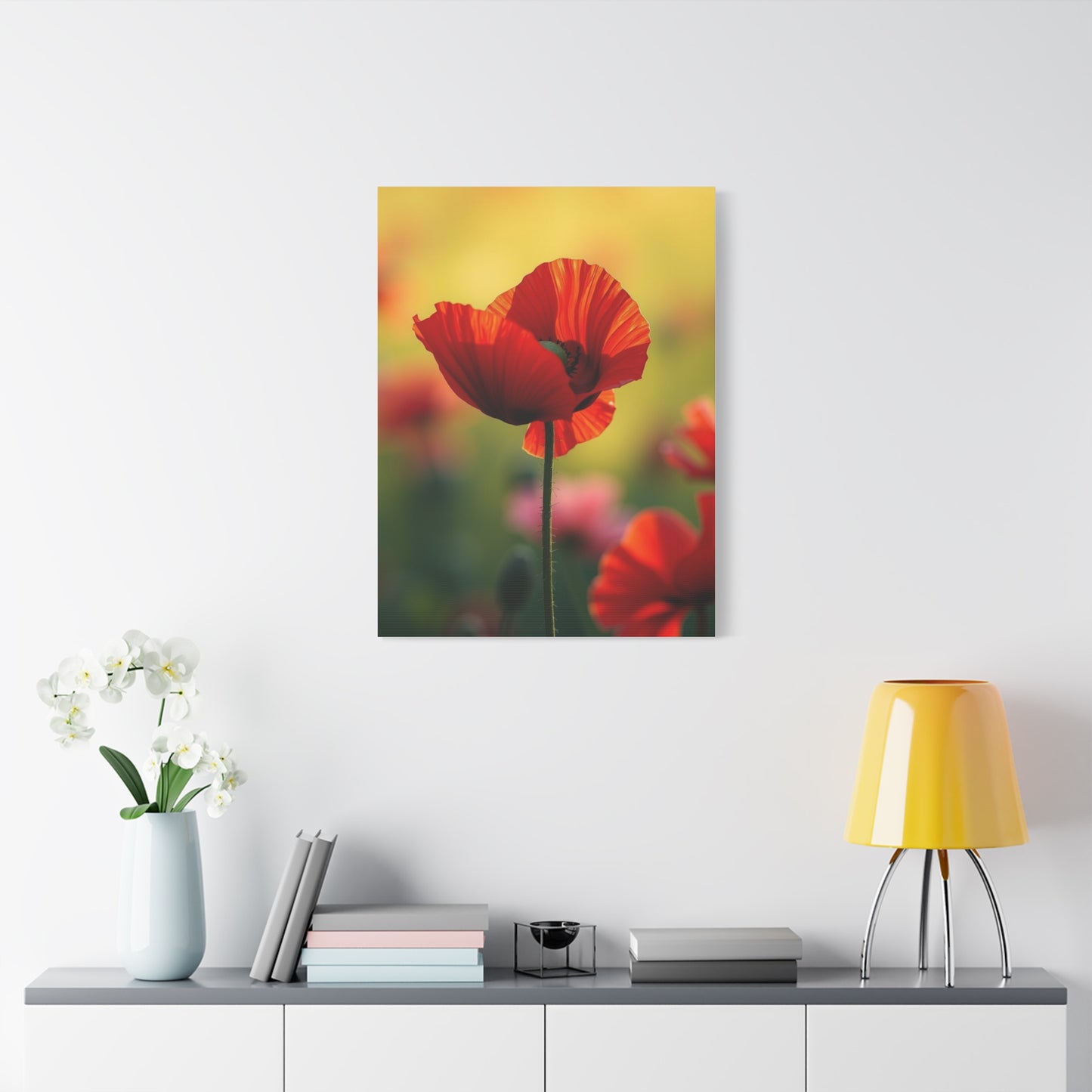 Masterpiece Poppy Flower Art Vision Wall Art & Canvas Print
