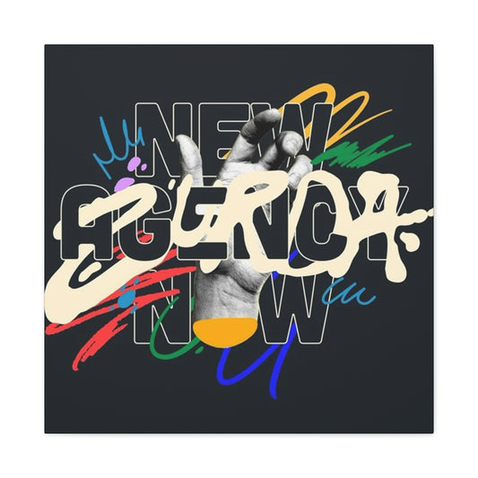 New Agency Now Poster Wall Art & Canvas Prints