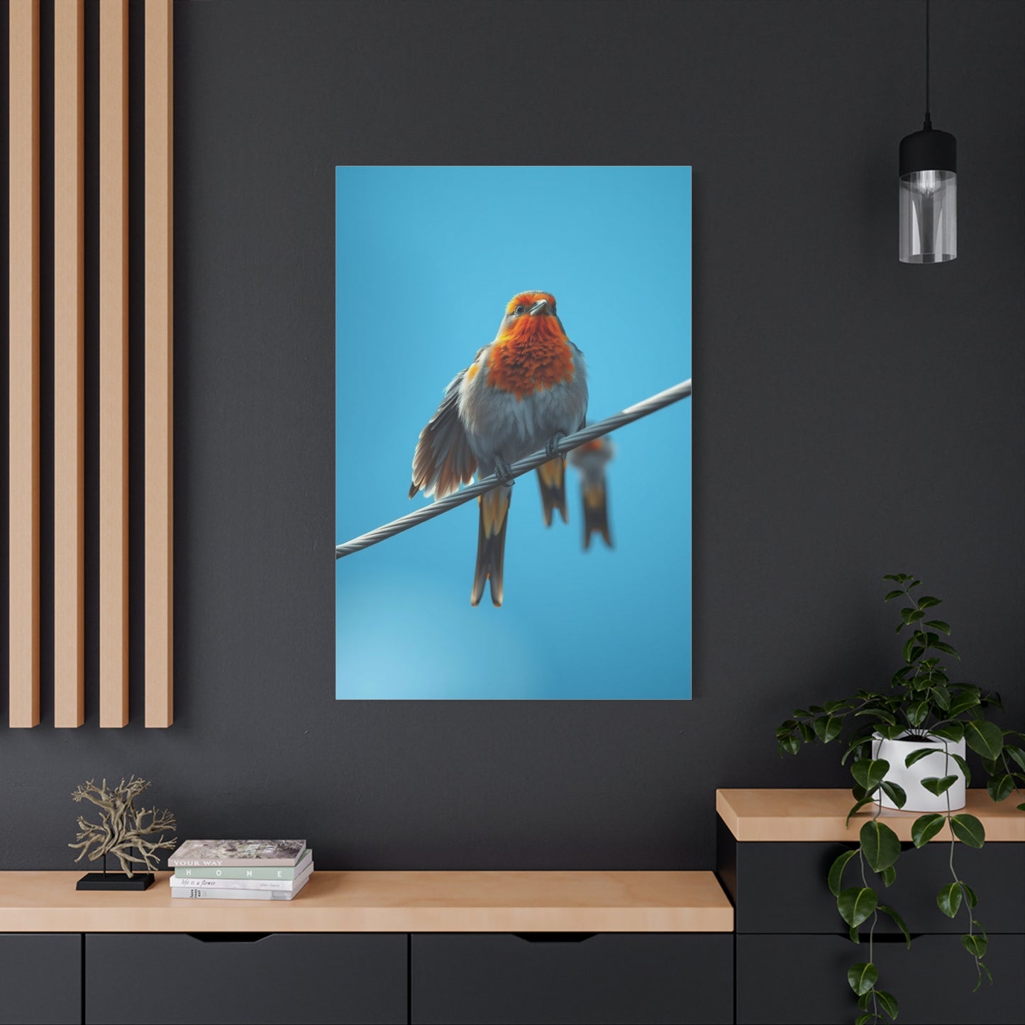Birds On a Wire Art Supreme Gallery Wall Art & Canvas Print