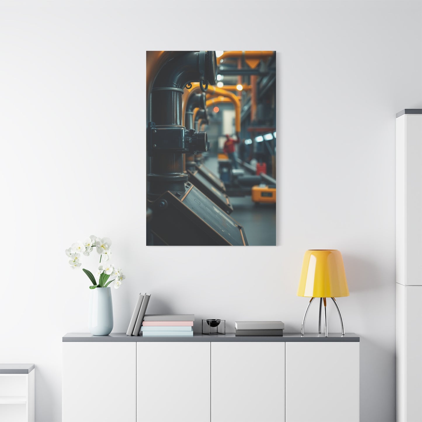 Supreme Industrial Art Collection Wall Art & Canvas Print