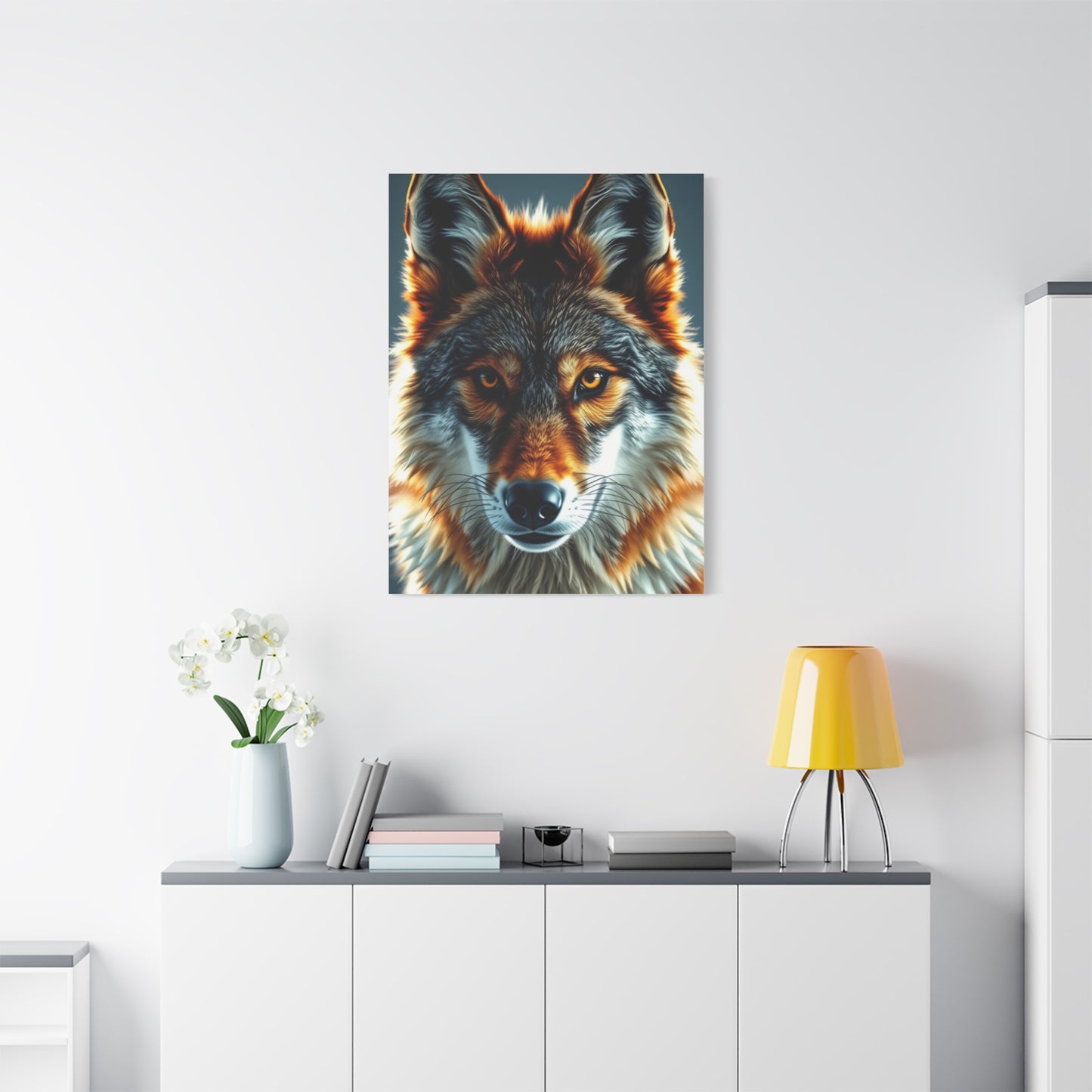 Vision Coyote Art Art Wall Art & Canvas Print