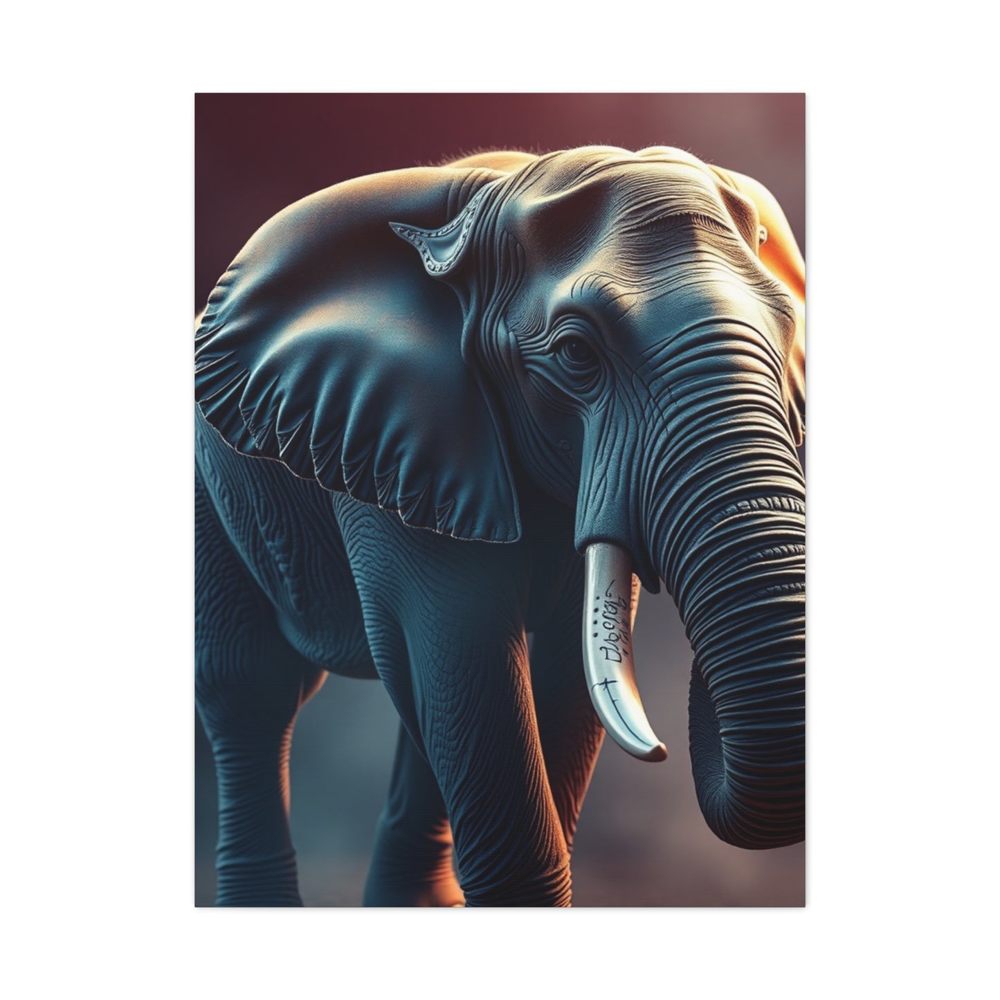 Luxe Elephas Opus Wall Art & Canvas Print