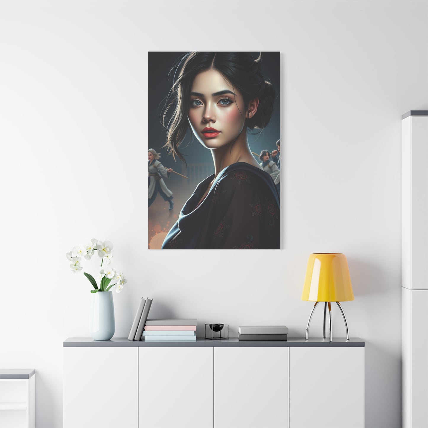 Seraphic Beauty Canvas Wall Art & Canvas Print