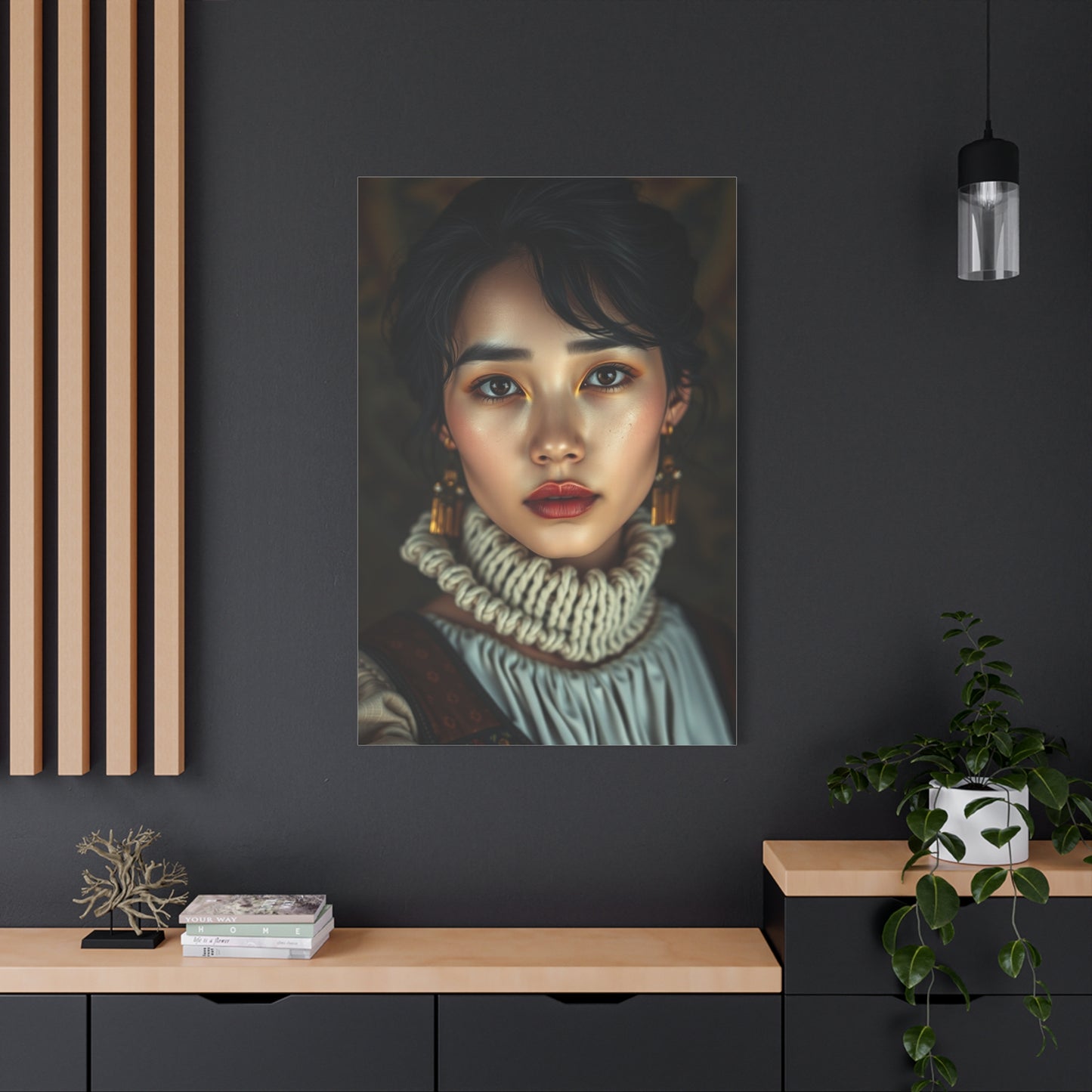 Celestial Contour Masterpiece Wall Art & Canvas Print