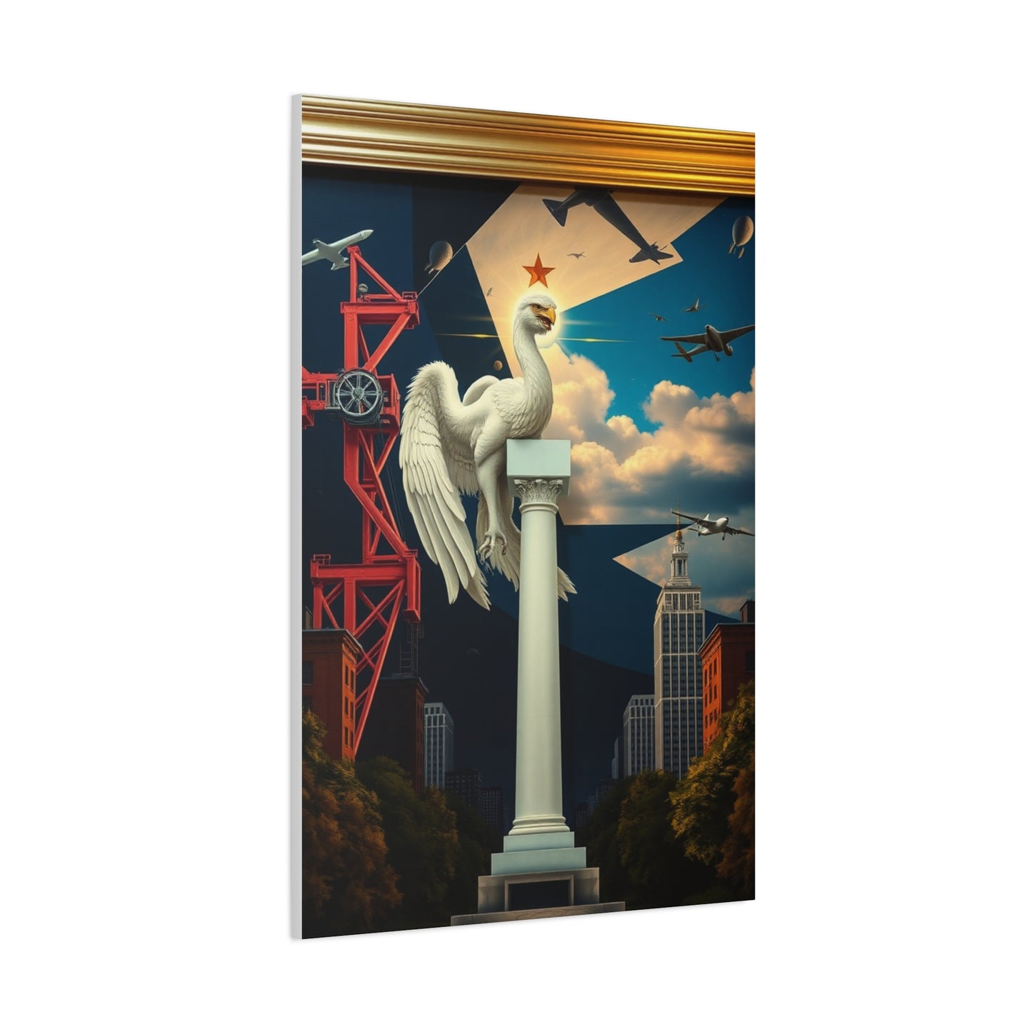 Masterpiece Landmark Art Vision Wall Art & Canvas Print