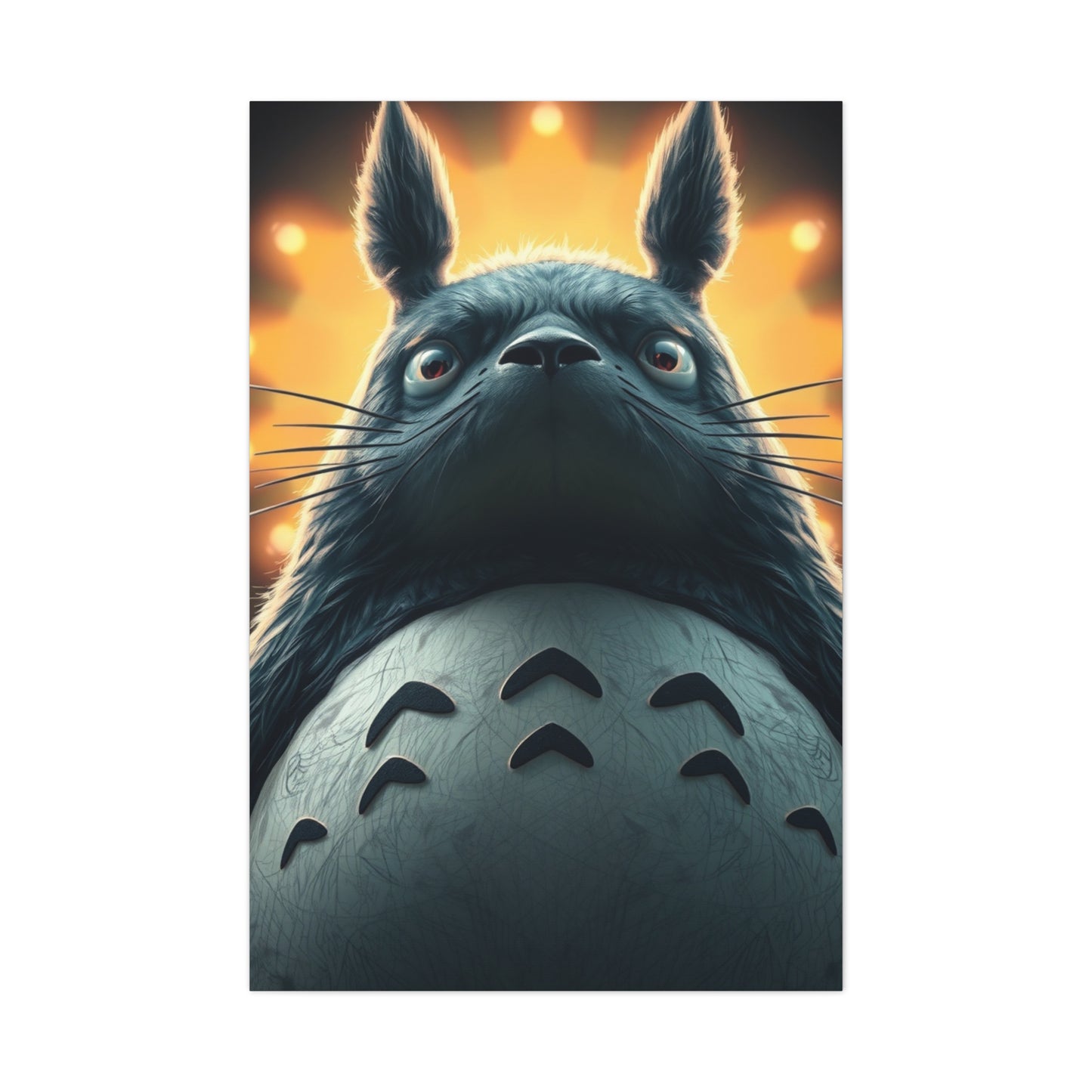Masterpiece Totoro  Art Vision Wall Art & Canvas Print