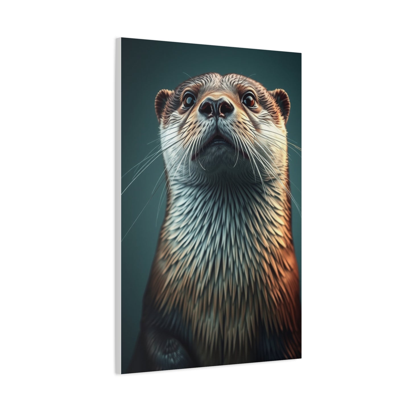 Vision Otter Art Art Wall Art & Canvas Print