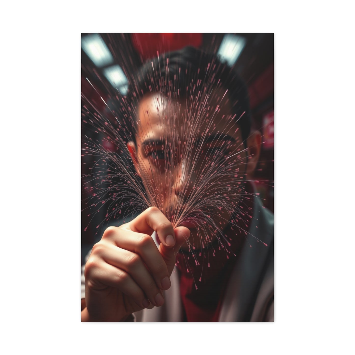 Sanguine Serenity Art Wall Art & Canvas Print