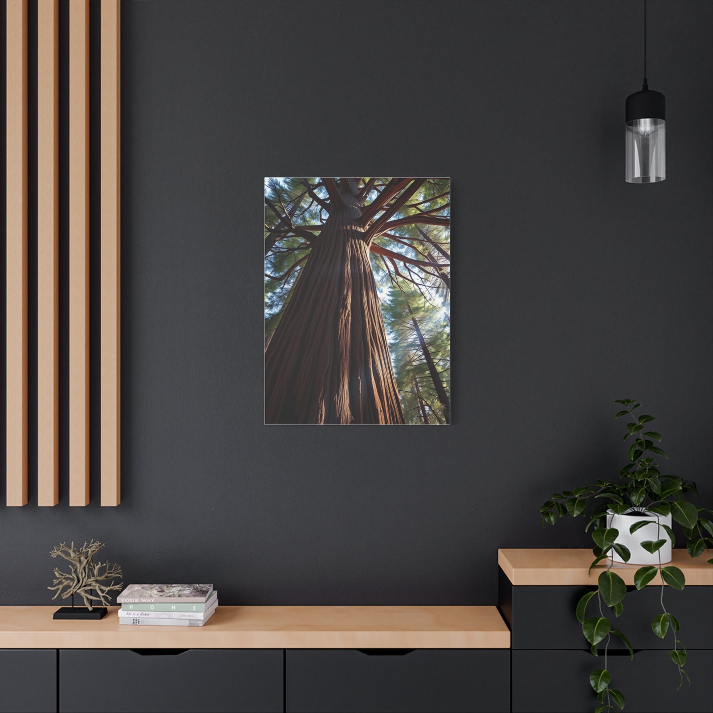 Redwood Tree Art Refined Canvas Wall Art & Canvas Print