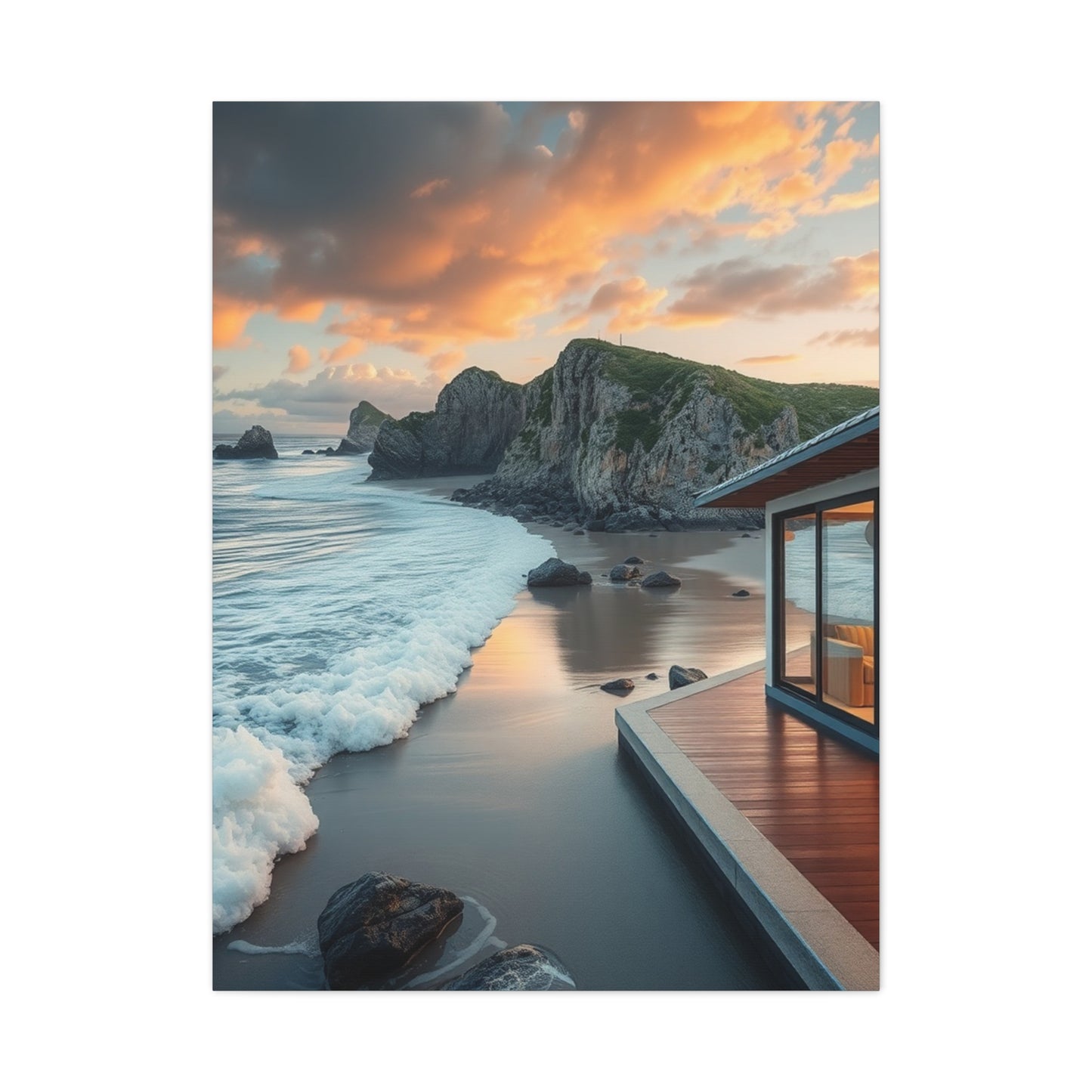 Seaside Luxe Canvas Wall Art & Canvas Print