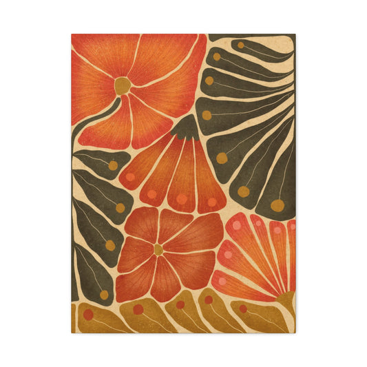Flower Abstract Colorful Wall Art & Canvas Prints