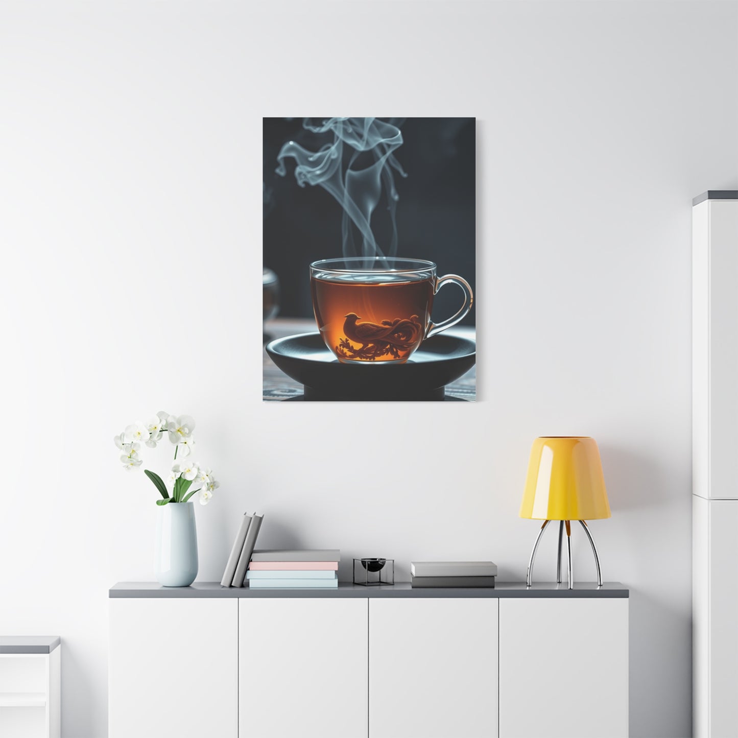 Tea Art Refined Canvas Wall Art & Canvas Print