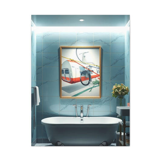 Majestic Bath Canvas Ensemble Wall Art & Canvas Print