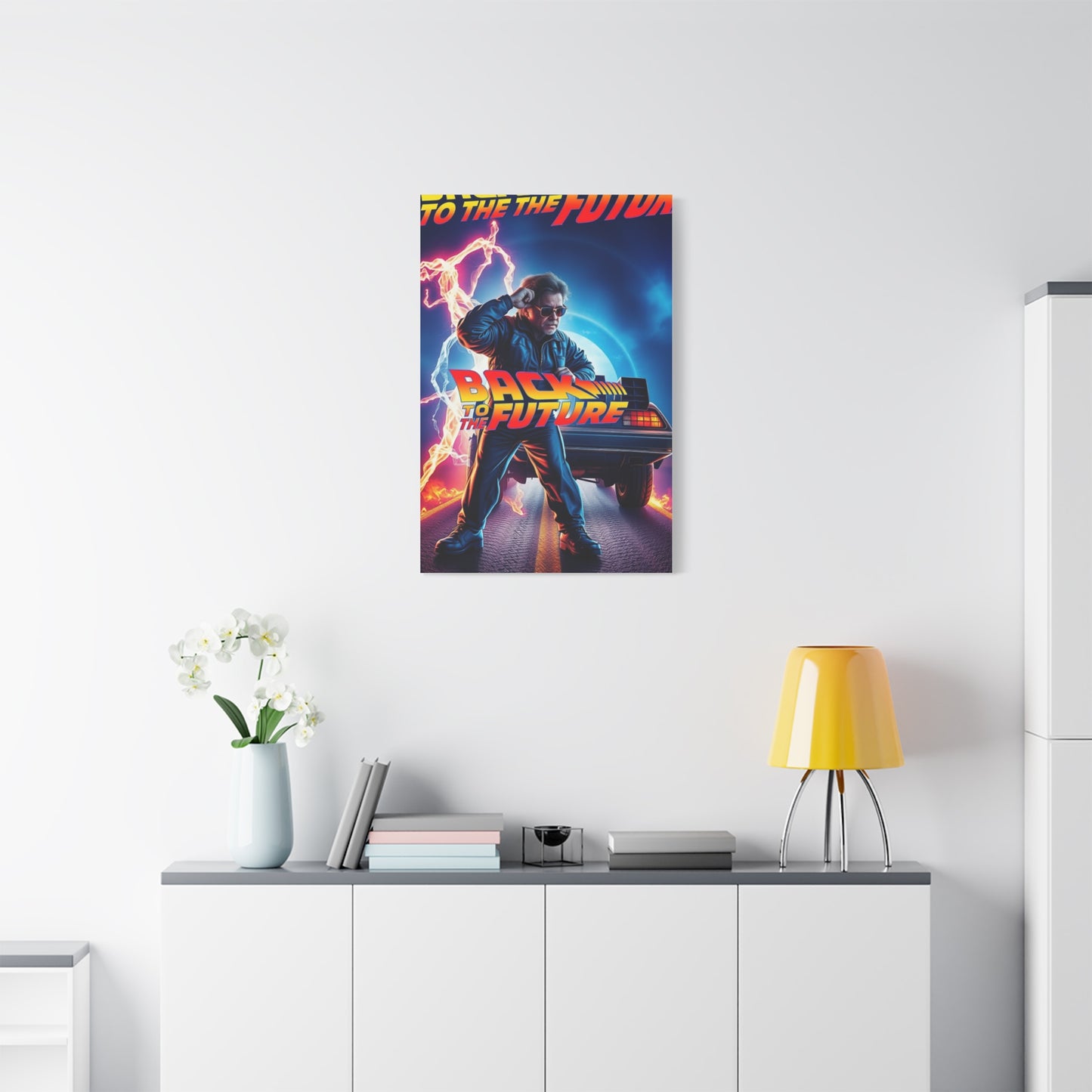 Back to the Future Art Refined Canvas Wall Art & Canvas Print