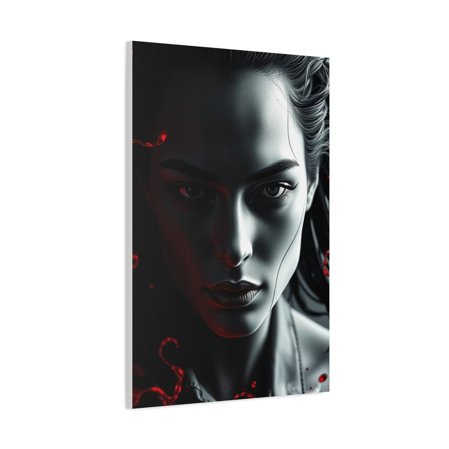 Black, White & Red Art Luxury Canvas Wall Art & Canvas Print