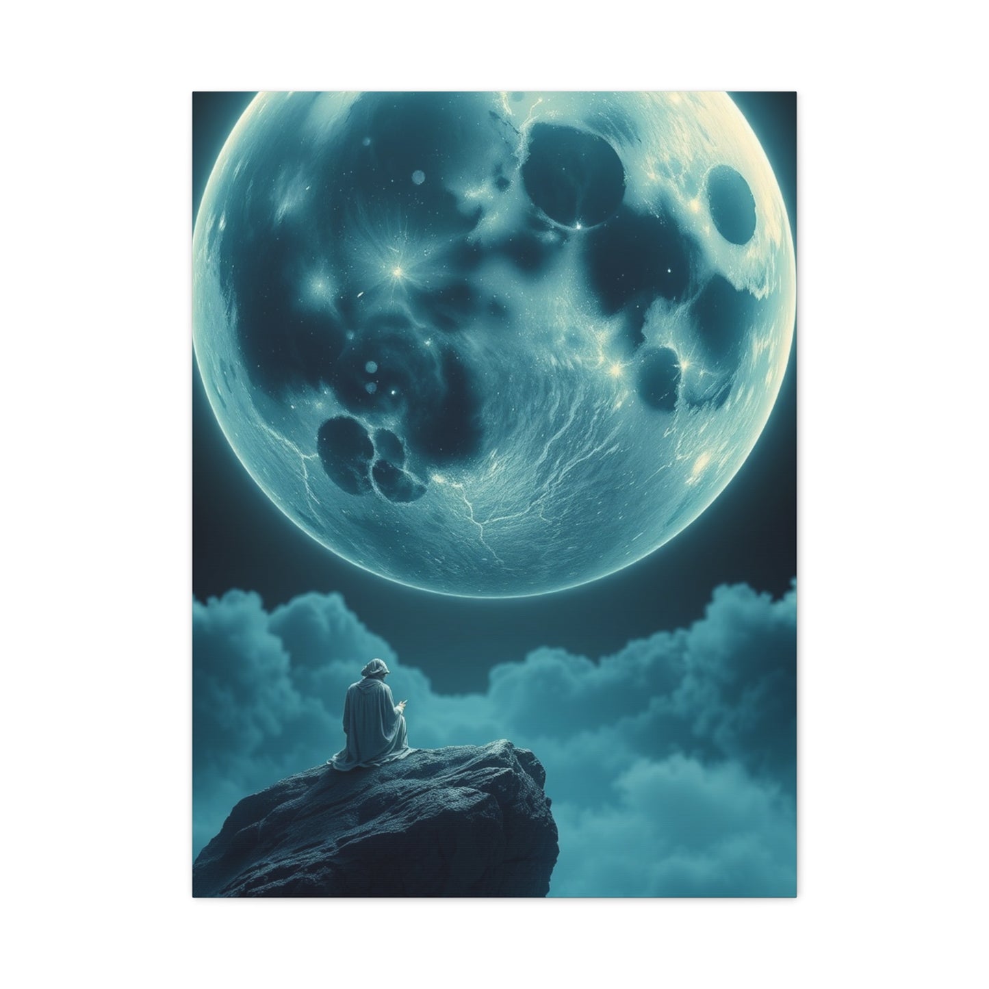 Moonlit Ambiance Artwork Wall Art & Canvas Print