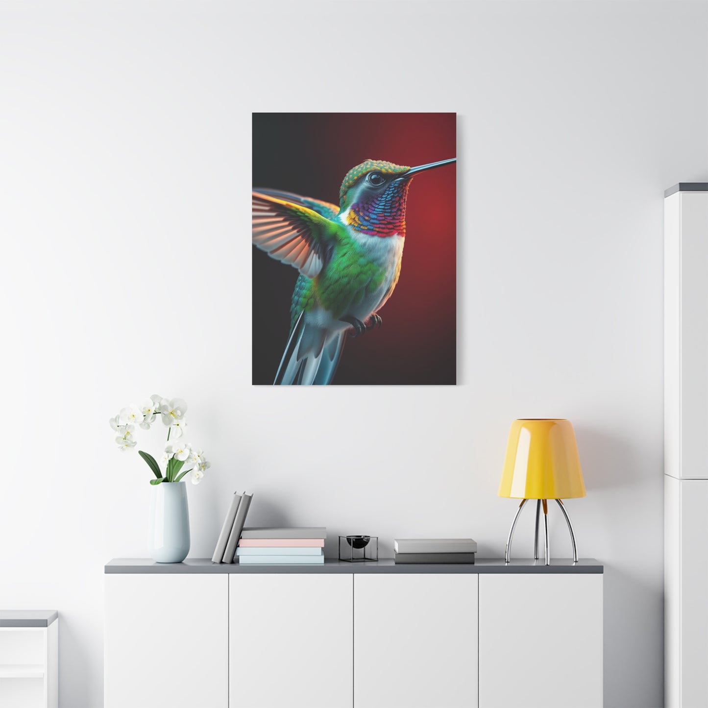 Supreme Humming Bird Art Collection Wall Art & Canvas Print