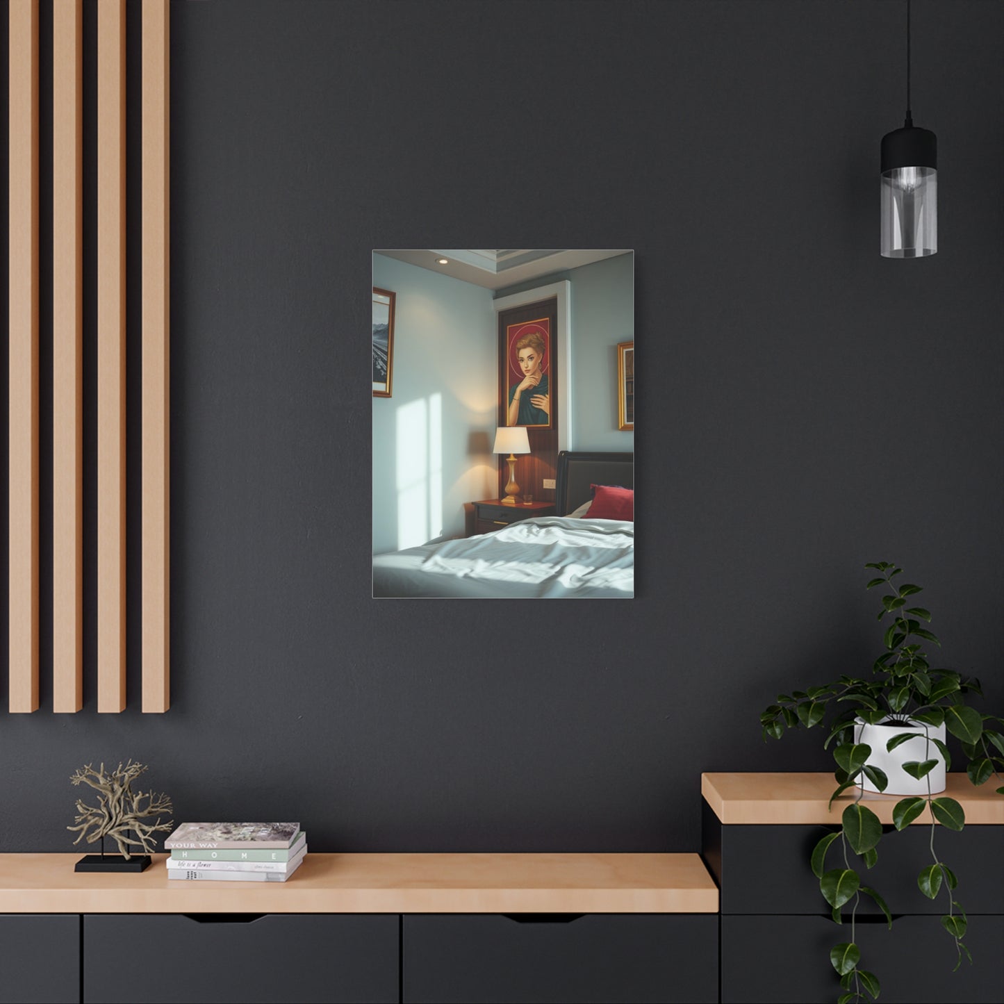 Luxe Nocturnal Elegance Wall Art & Canvas Print