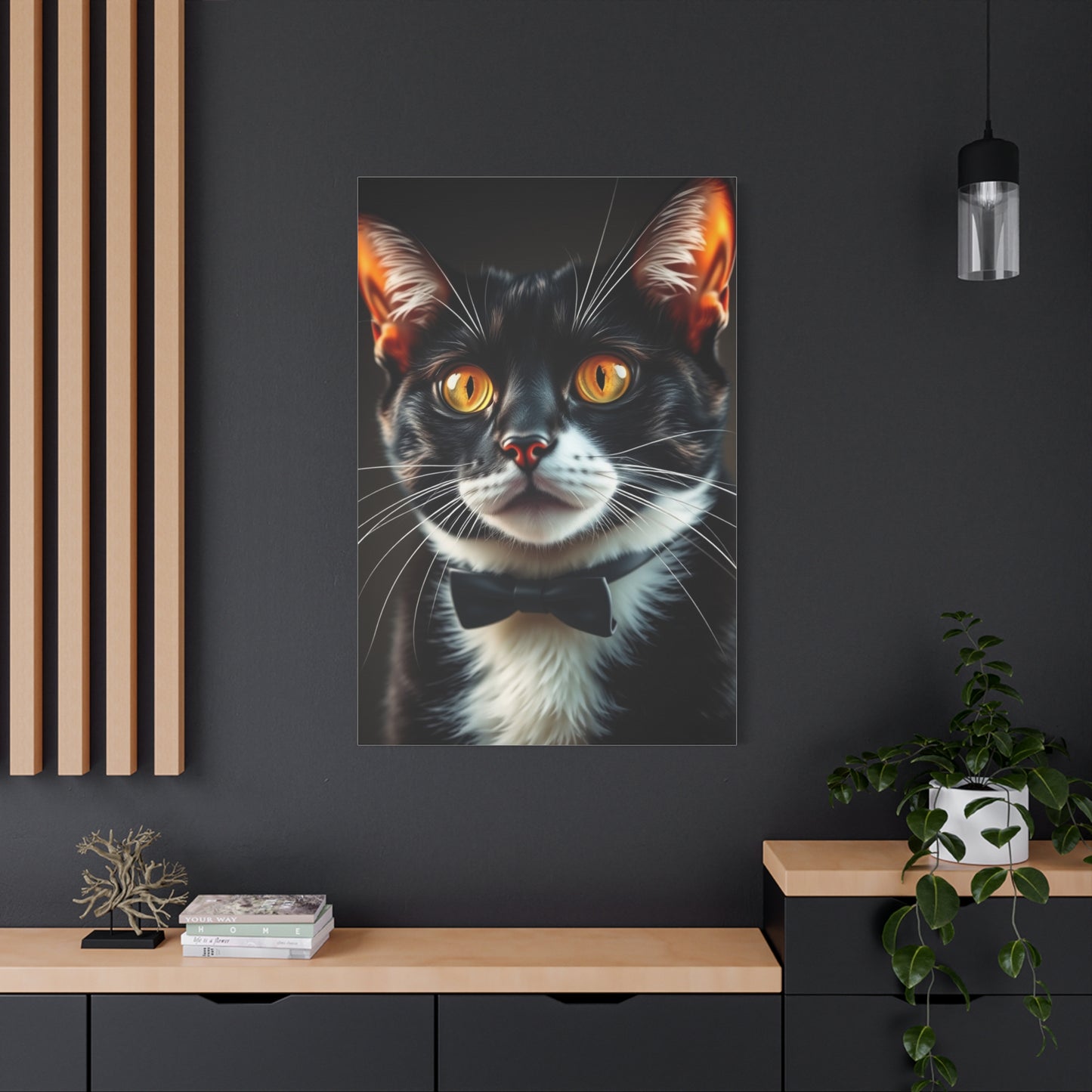 Collection Tuxedo Cat Art Art Wall Art & Canvas Print