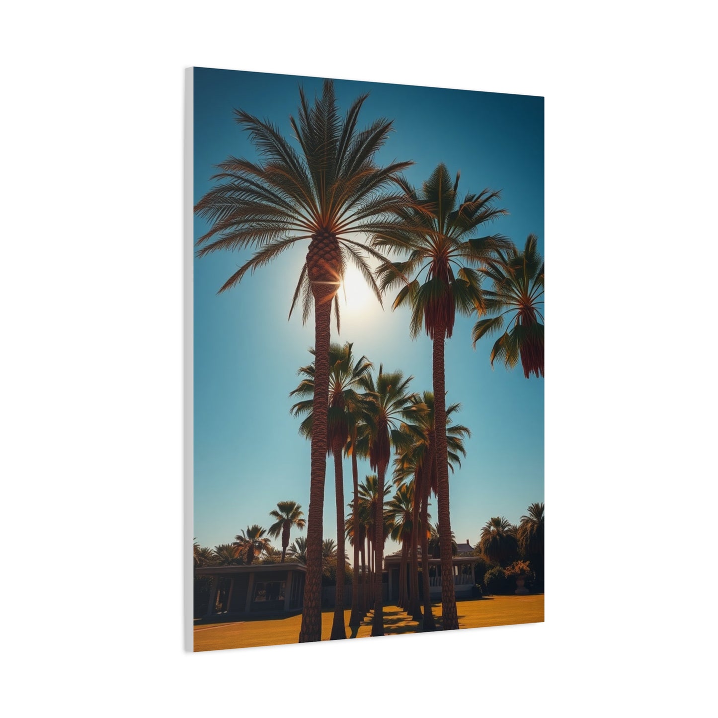 Palm Reverie Canvas Wall Art & Canvas Print
