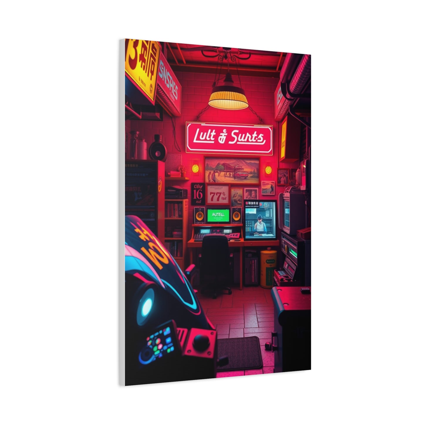 Elite 80’s Nostalgia Art Vision Wall Art & Canvas Print