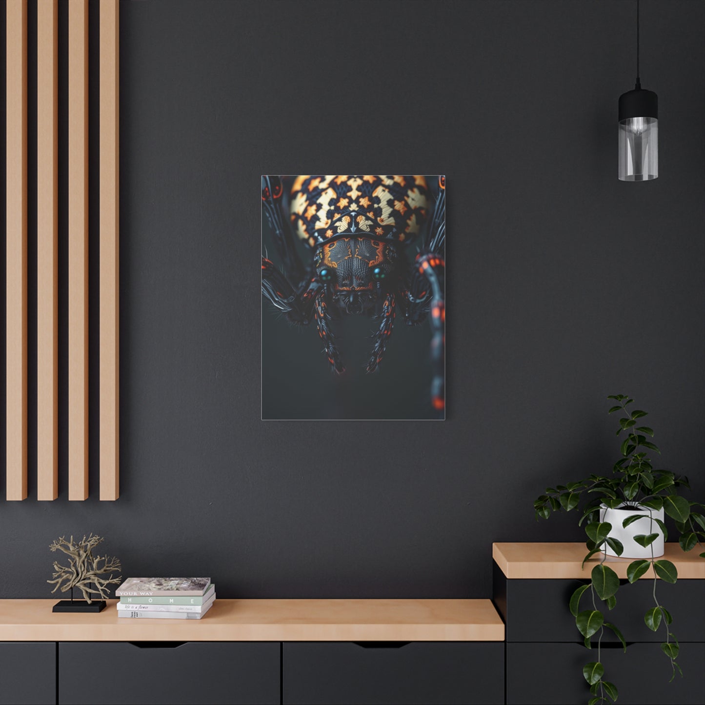 Nocturnal Threads Tableau Wall Art & Canvas Print