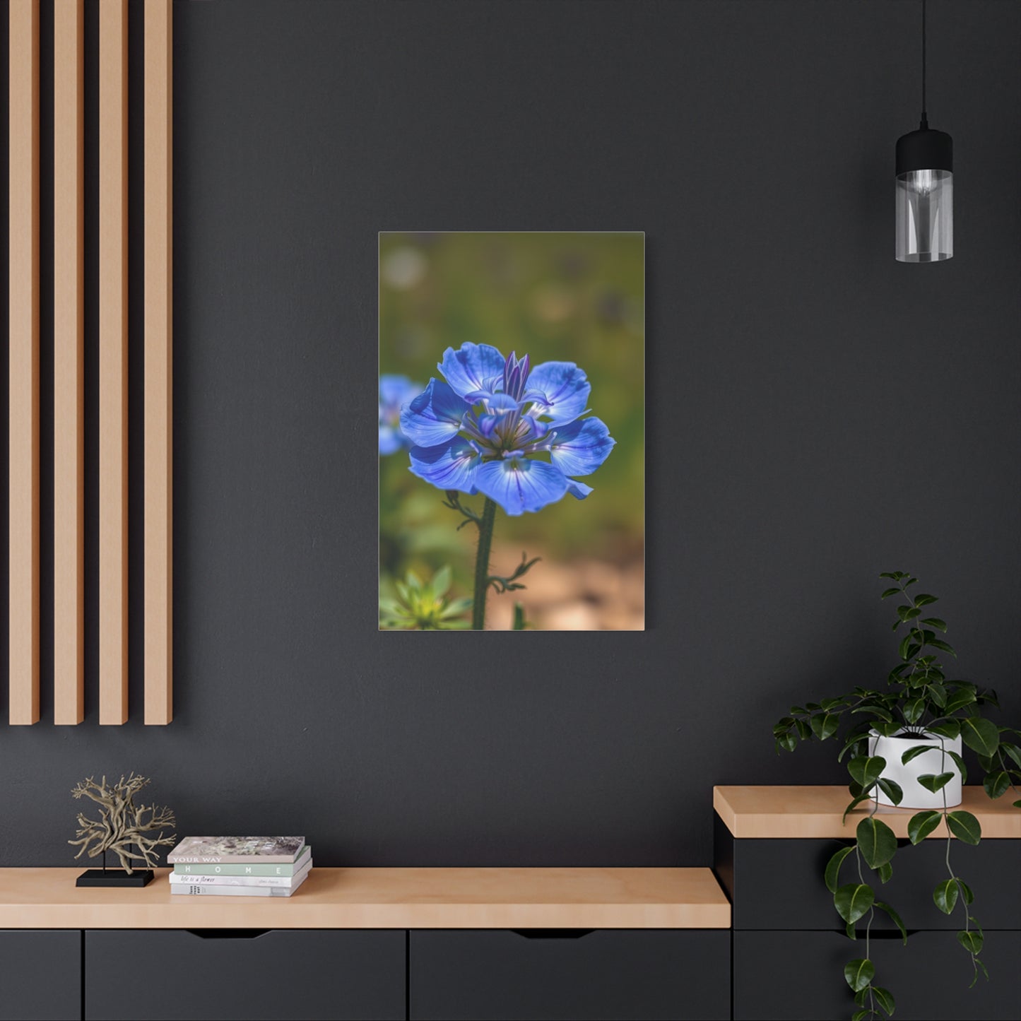 Supreme Bluebonnet Flower Art Collection Wall Art & Canvas Print