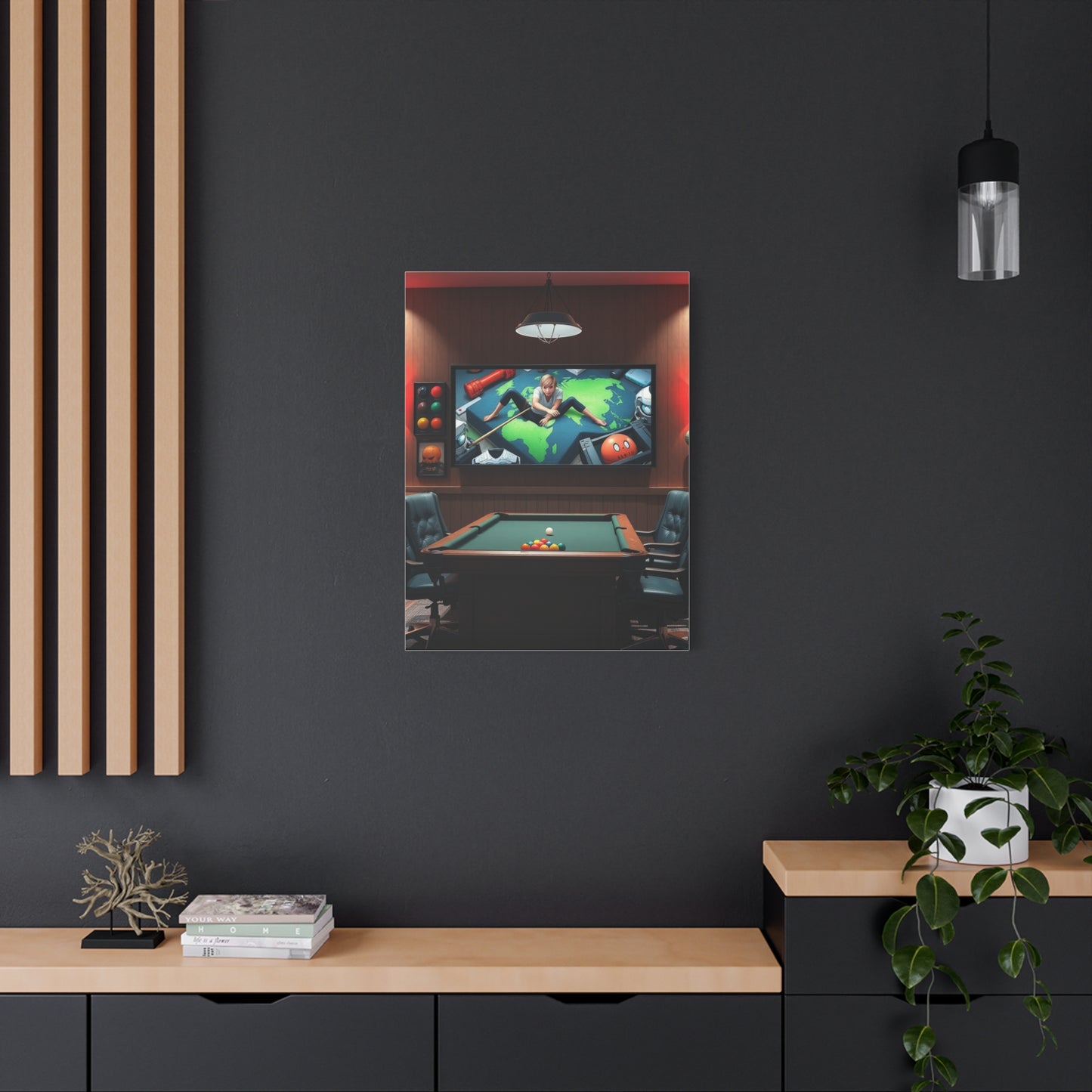 Game Room Art Luxury Canvas Wall Art & Canvas Print