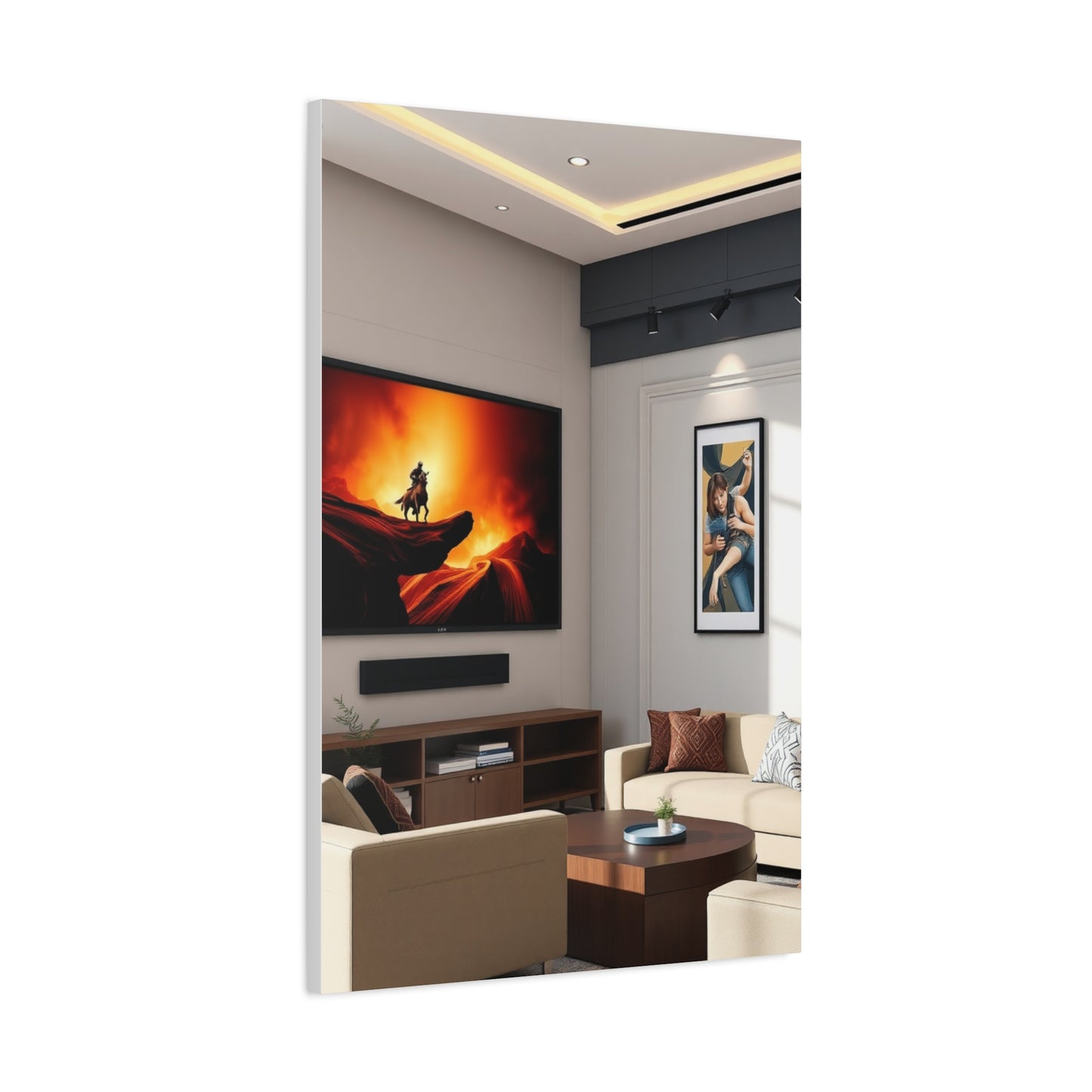 Supreme Home Theatre Decor Art Collection Wall Art & Canvas Print