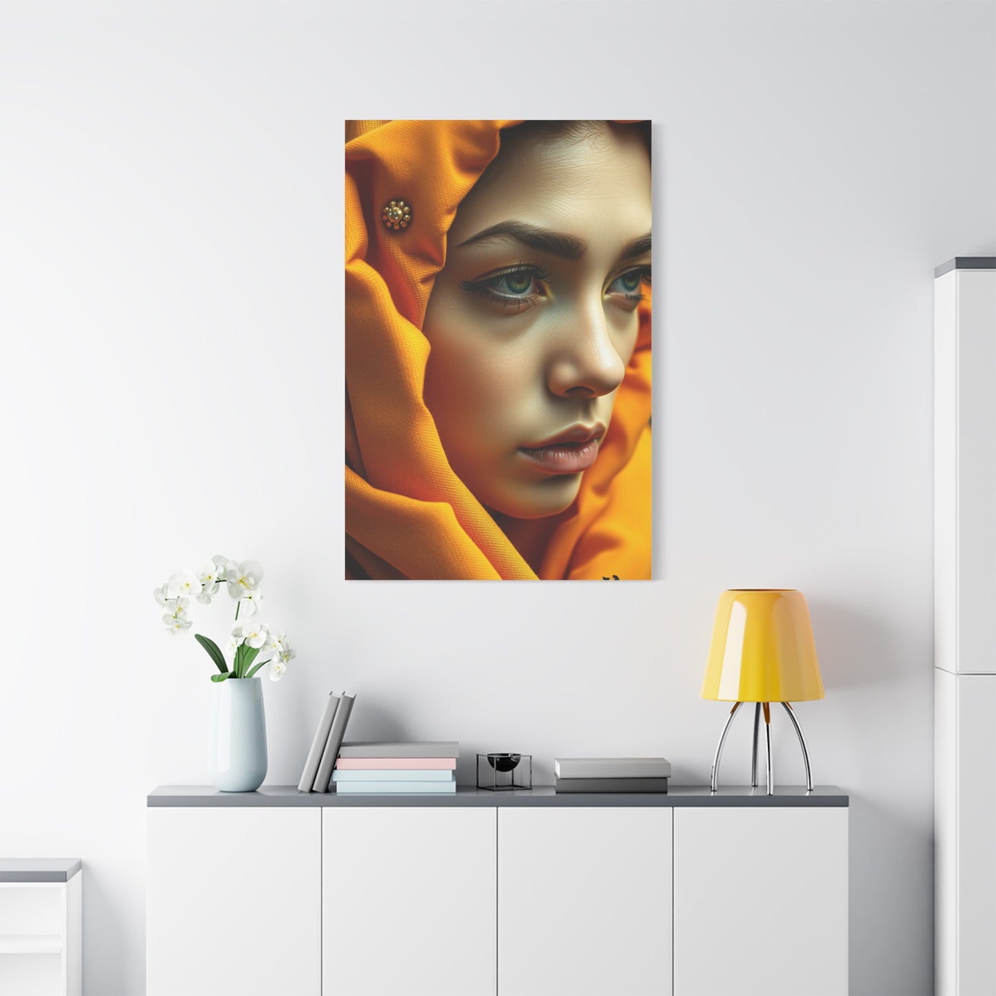 Amber Luminescence Masterpiece Wall Art & Canvas Print