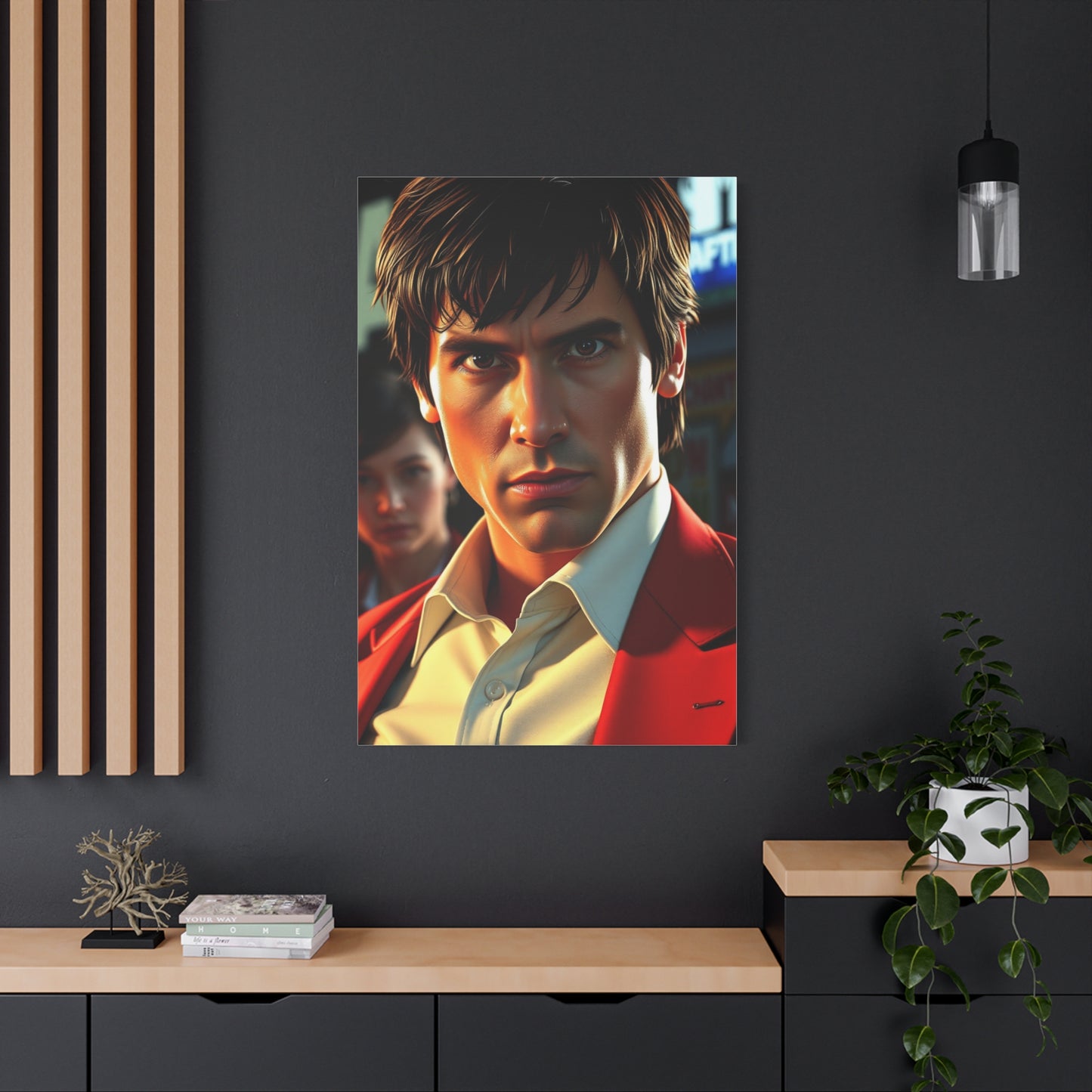 Elite Pulp Fiction Character Art Vision Wall Art & Canvas Print