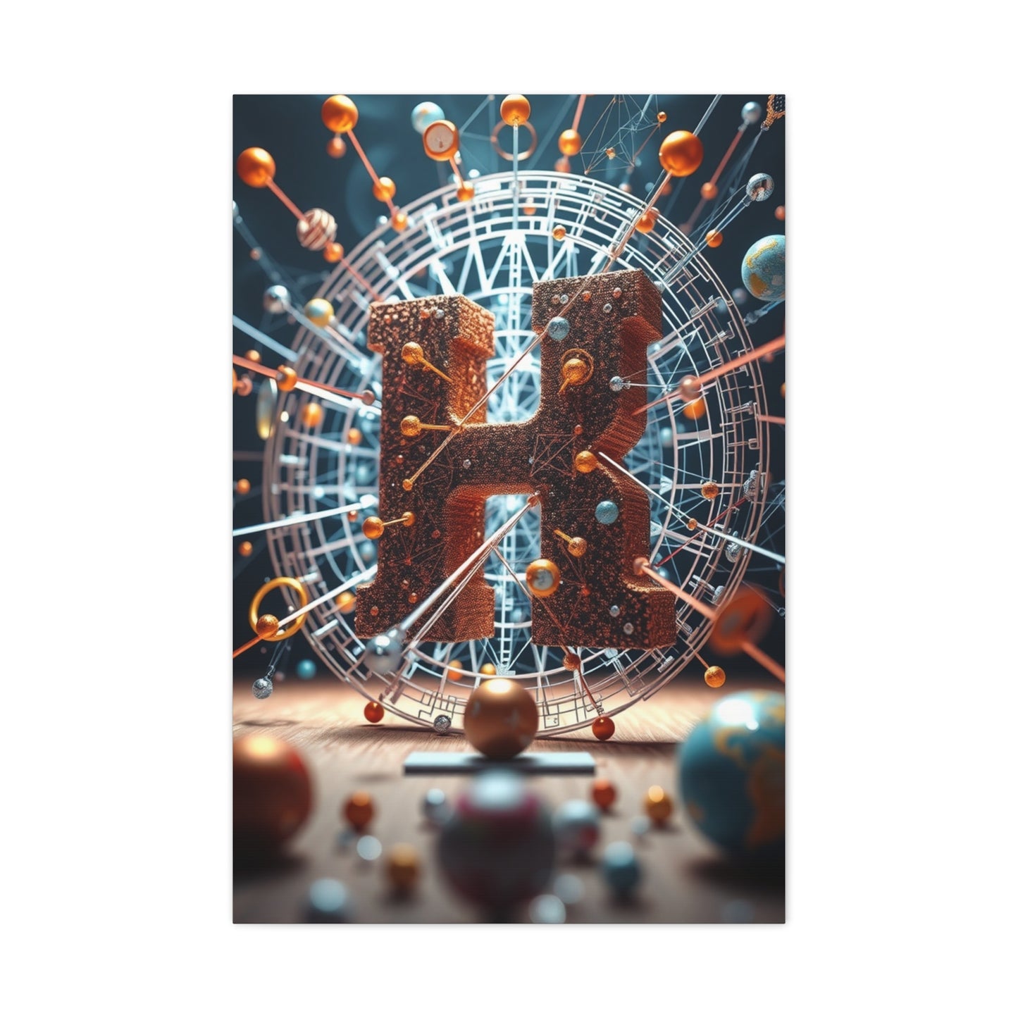 Elite Mathematics Art Vision Wall Art & Canvas Print