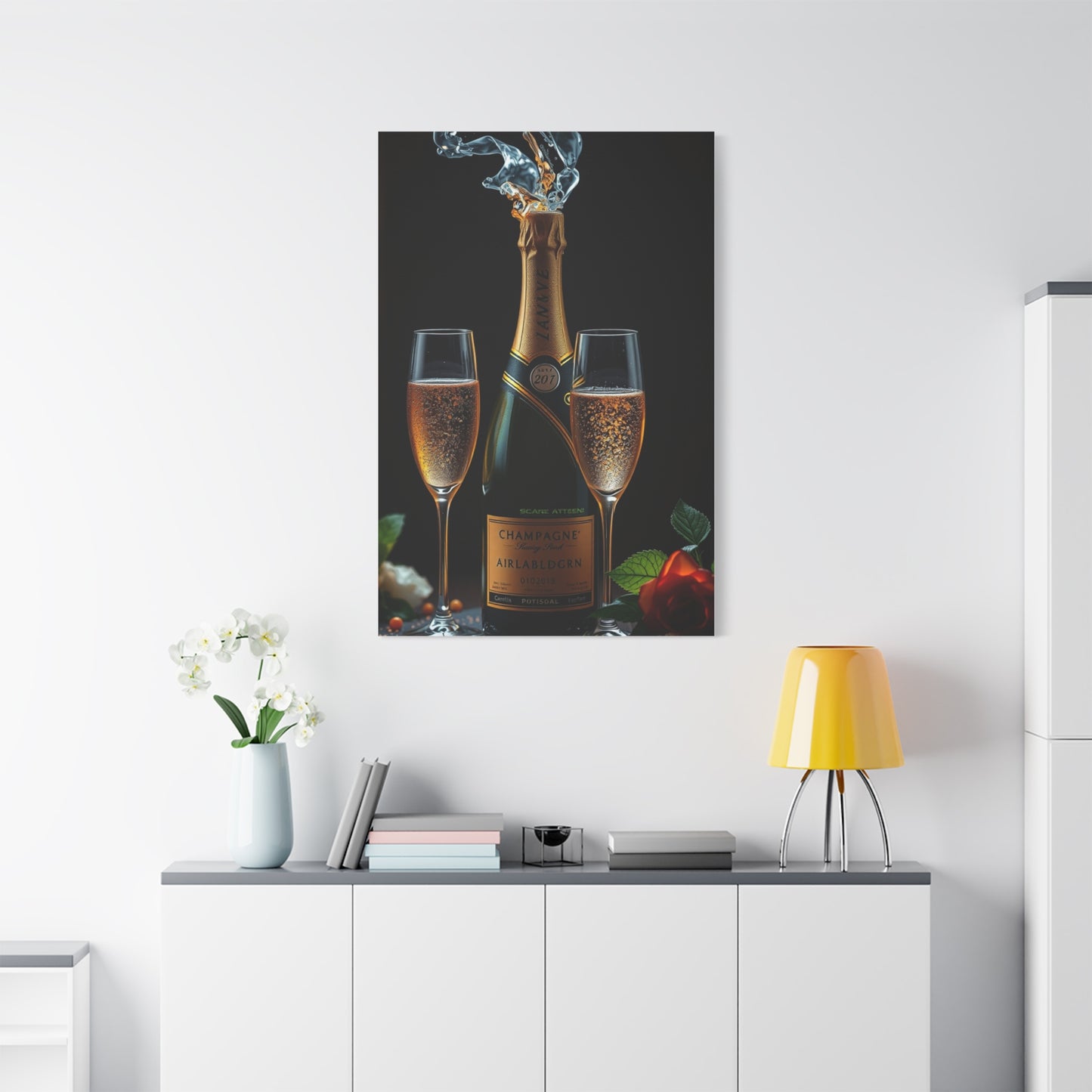 Elite Champagne Art Vision Wall Art & Canvas Print
