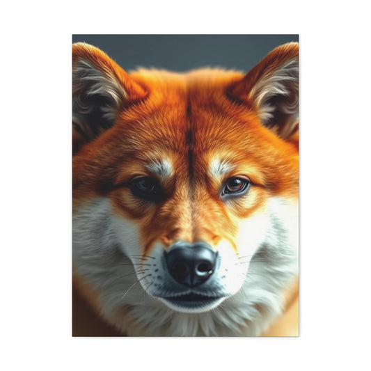 Supreme Shiba Inu Dog Art Collection Wall Art & Canvas Print