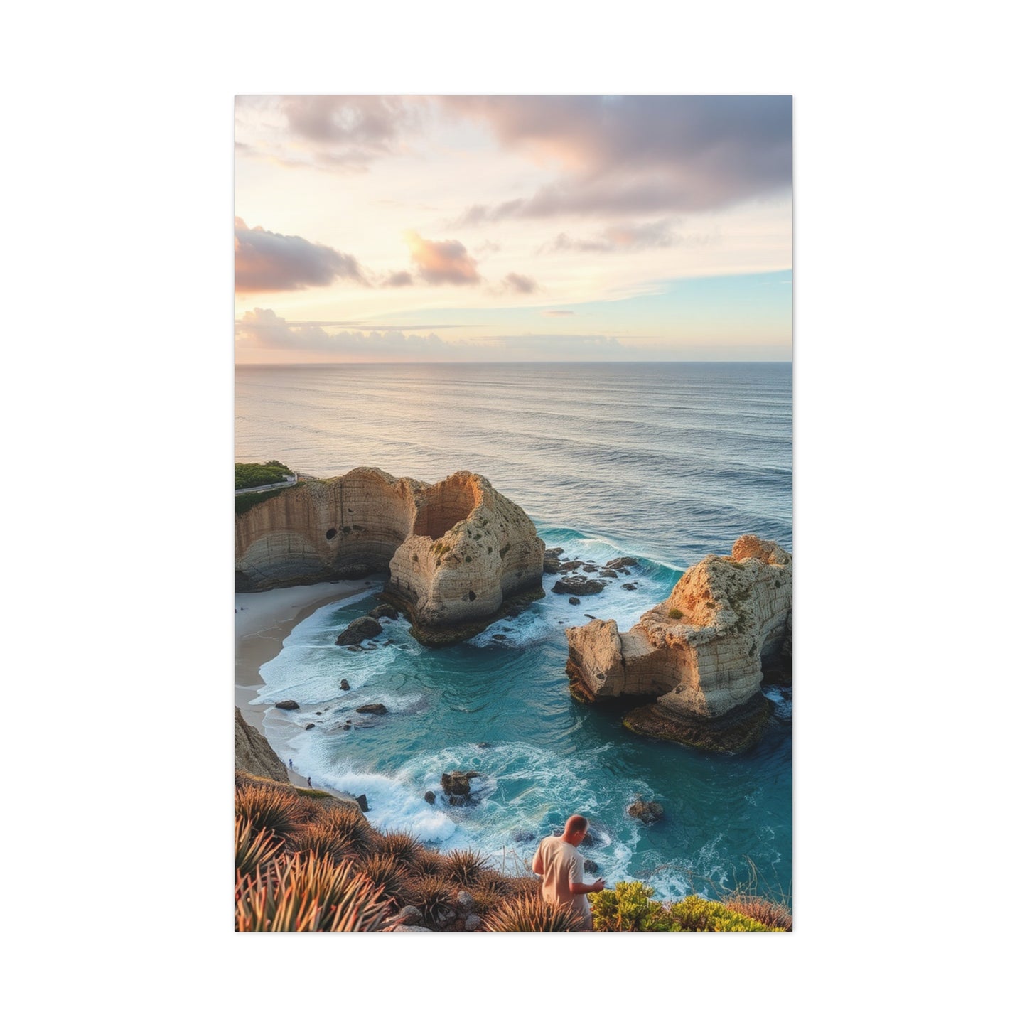 Seaside Serenity Artwork Wall Art & Canvas Print