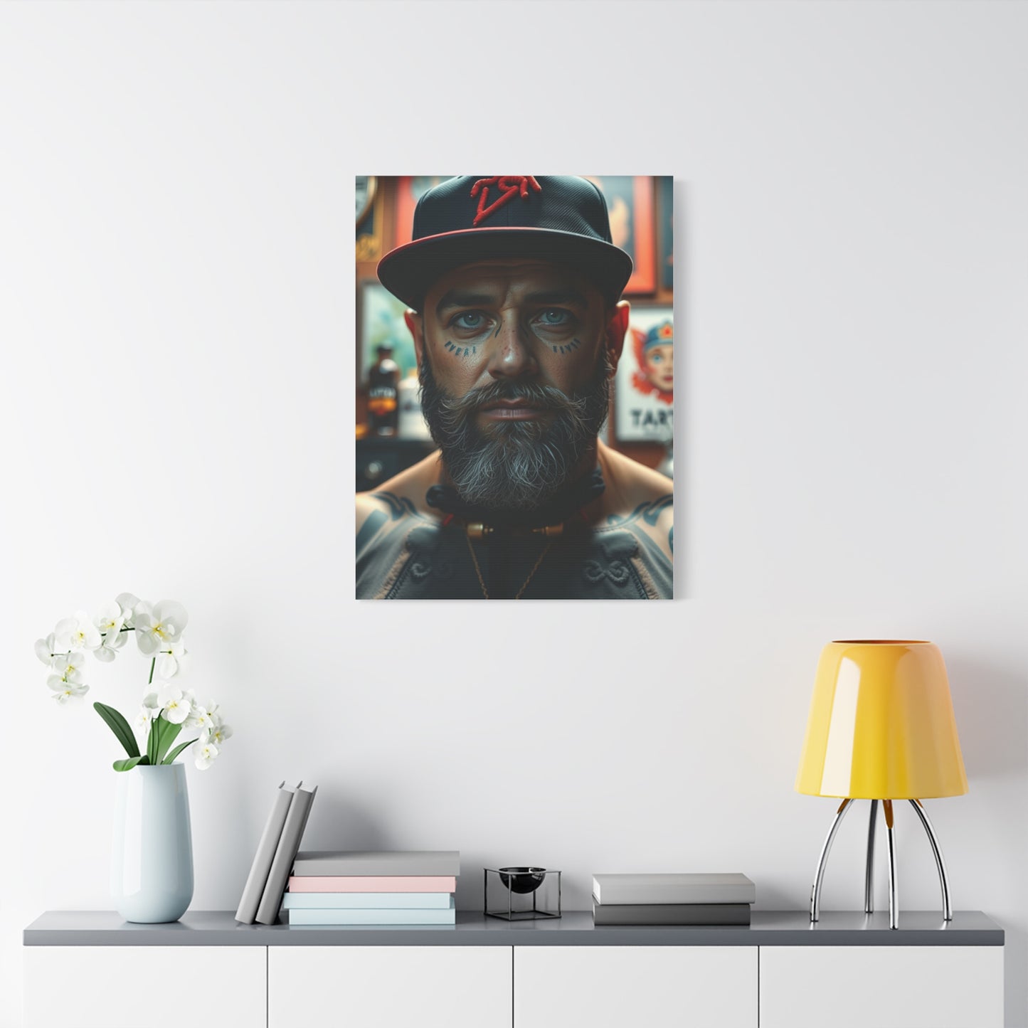 Tattoo Parlor Art Luxury Canvas Wall Art & Canvas Print