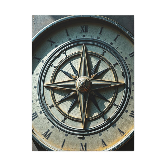 Compass Art Refined Canvas Wall Art & Canvas Print