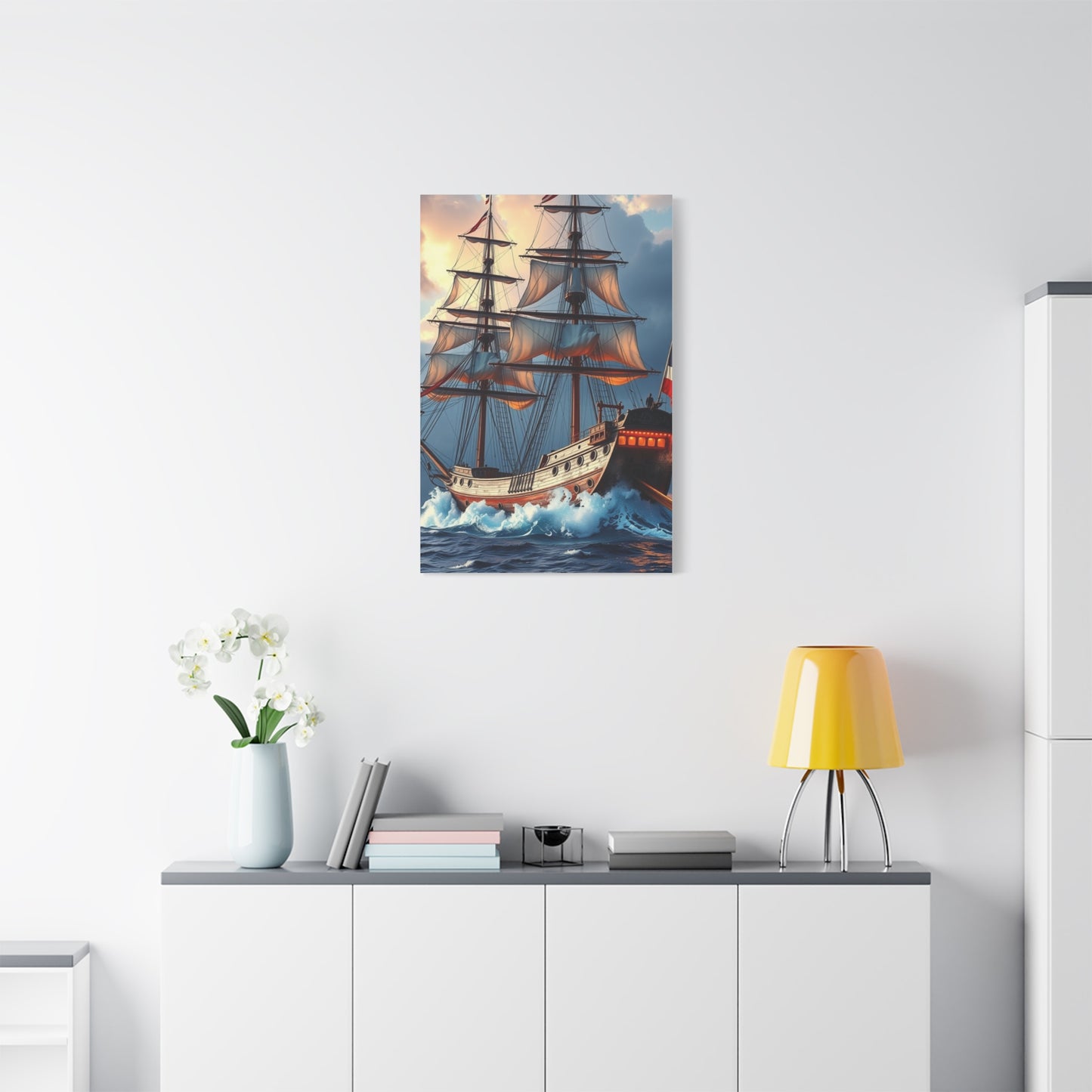 Supreme Ship Art Collection Wall Art & Canvas Print