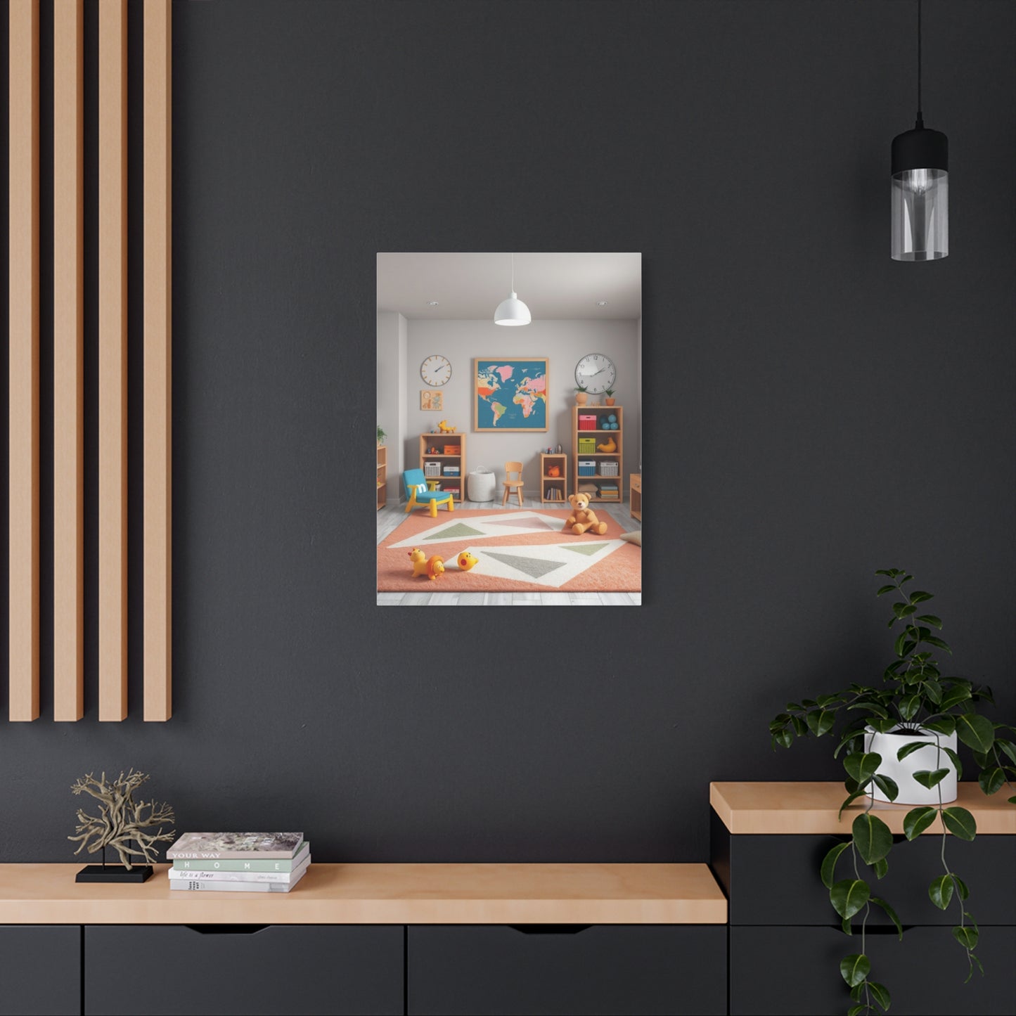 Kids Playroom Art Luxury Canvas Wall Art & Canvas Print
