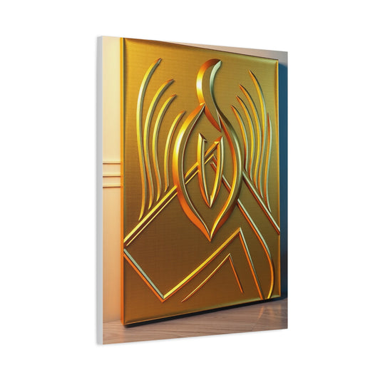 Supreme Gold & Silver Canvas Art Collection Wall Art & Canvas Print