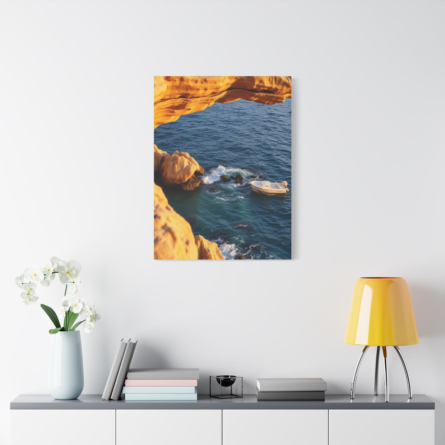 Marine Elegance Envisioned Wall Art & Canvas Print