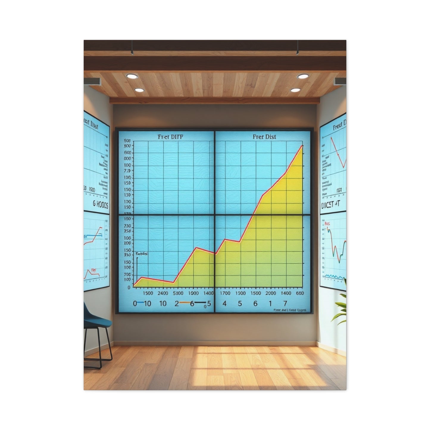 Vision Modern Math Art for Creative Spaces Art Wall Art & Canvas Print